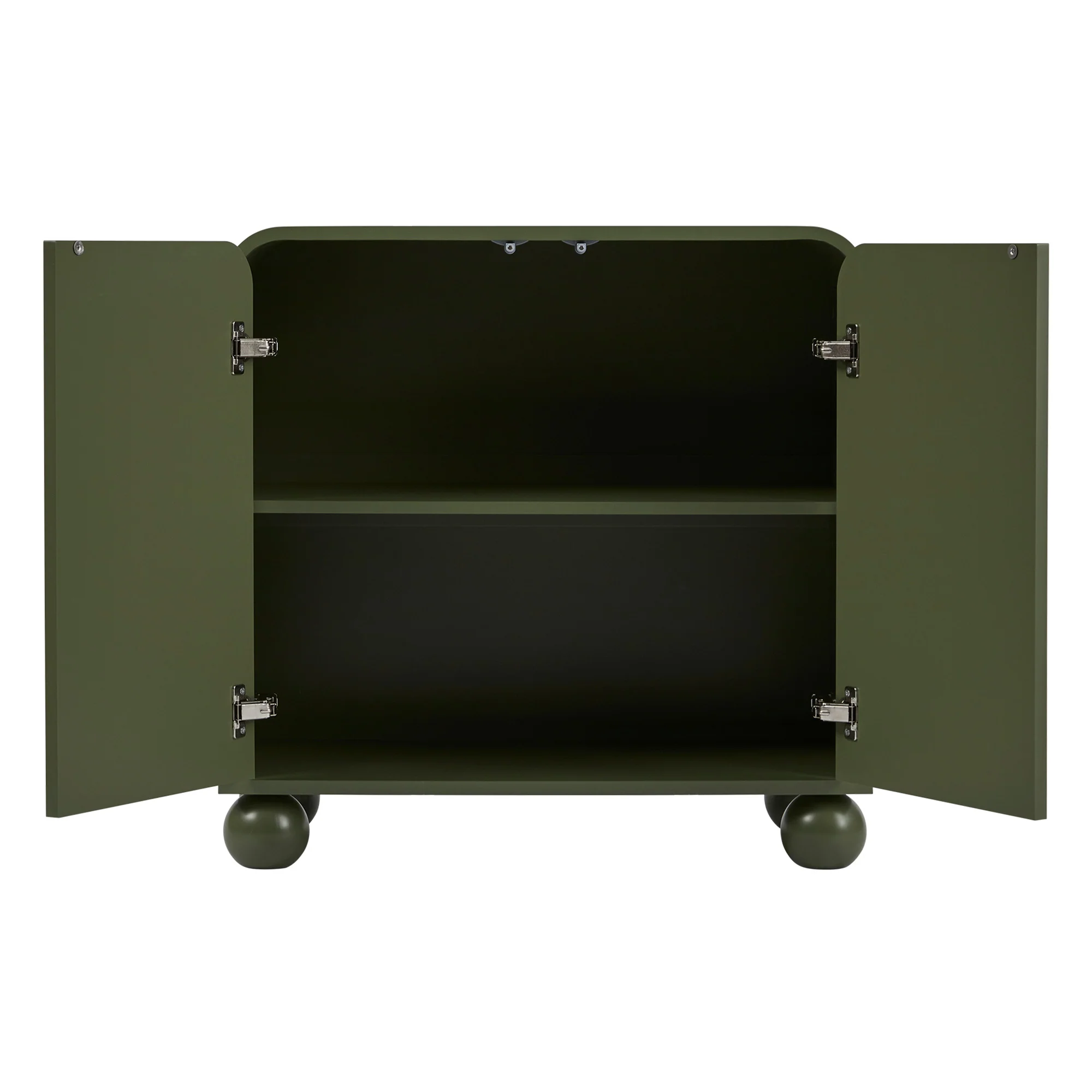 Baxter 2 Door Buffet Green (80cm) - Image 10