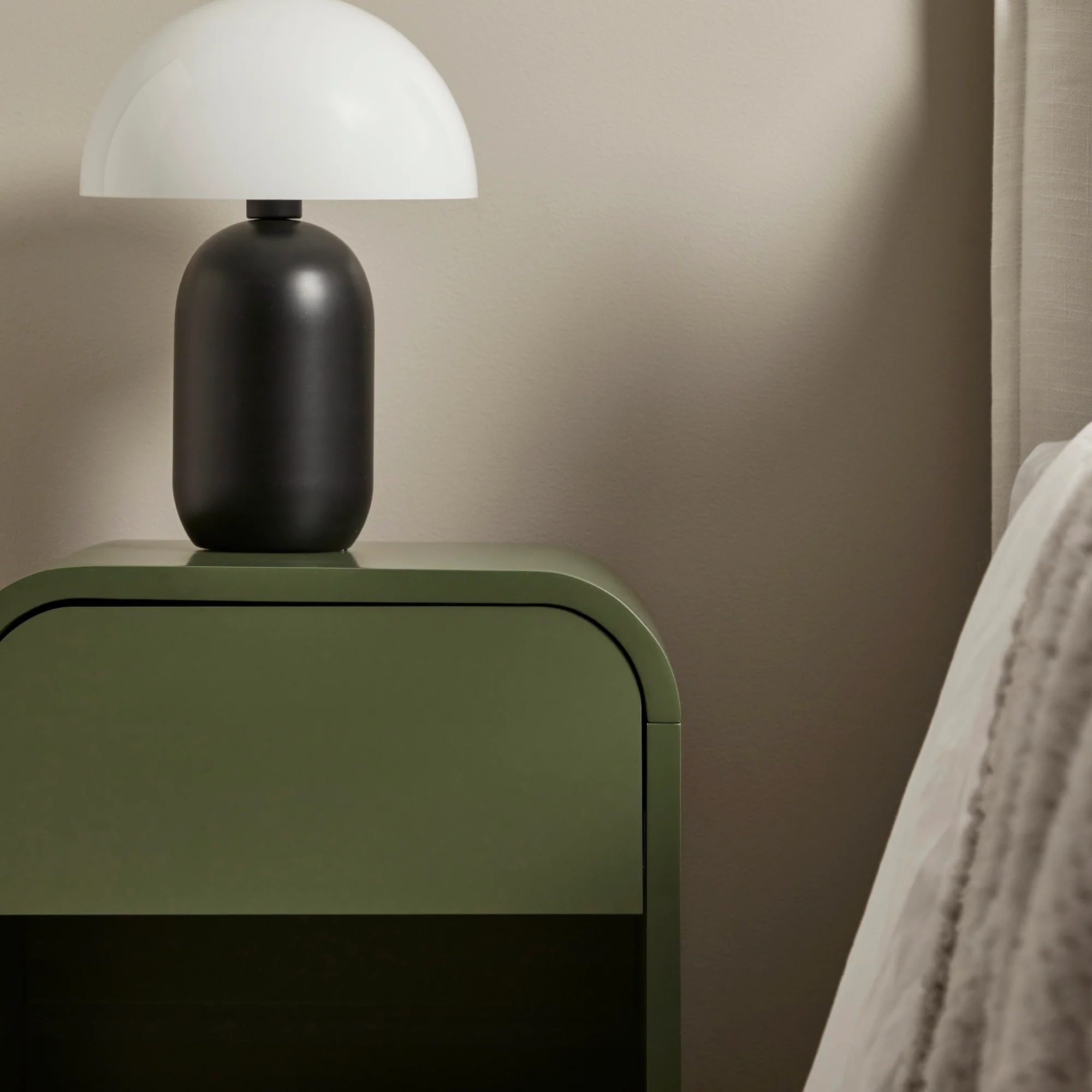 Baxter Bedside Table Green - Image 4