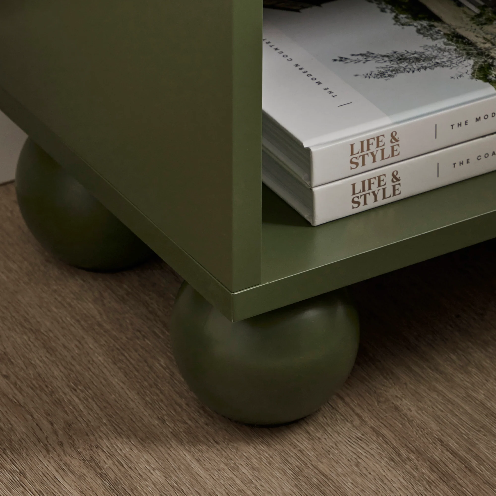Baxter Bedside Table Green - Image 7