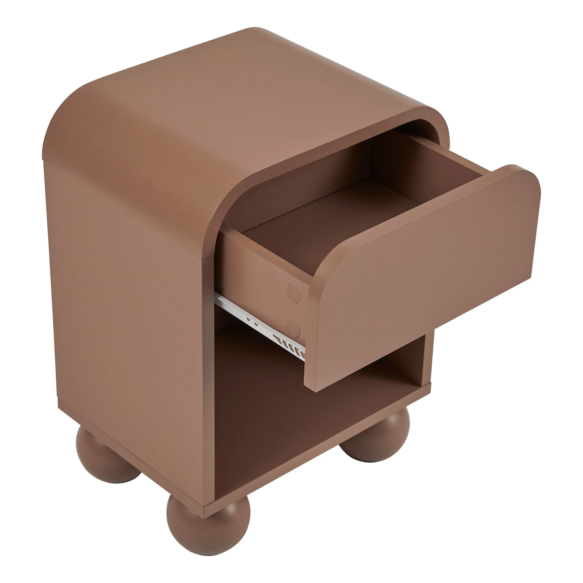 Baxter Bedside Table Mocha - Image 10