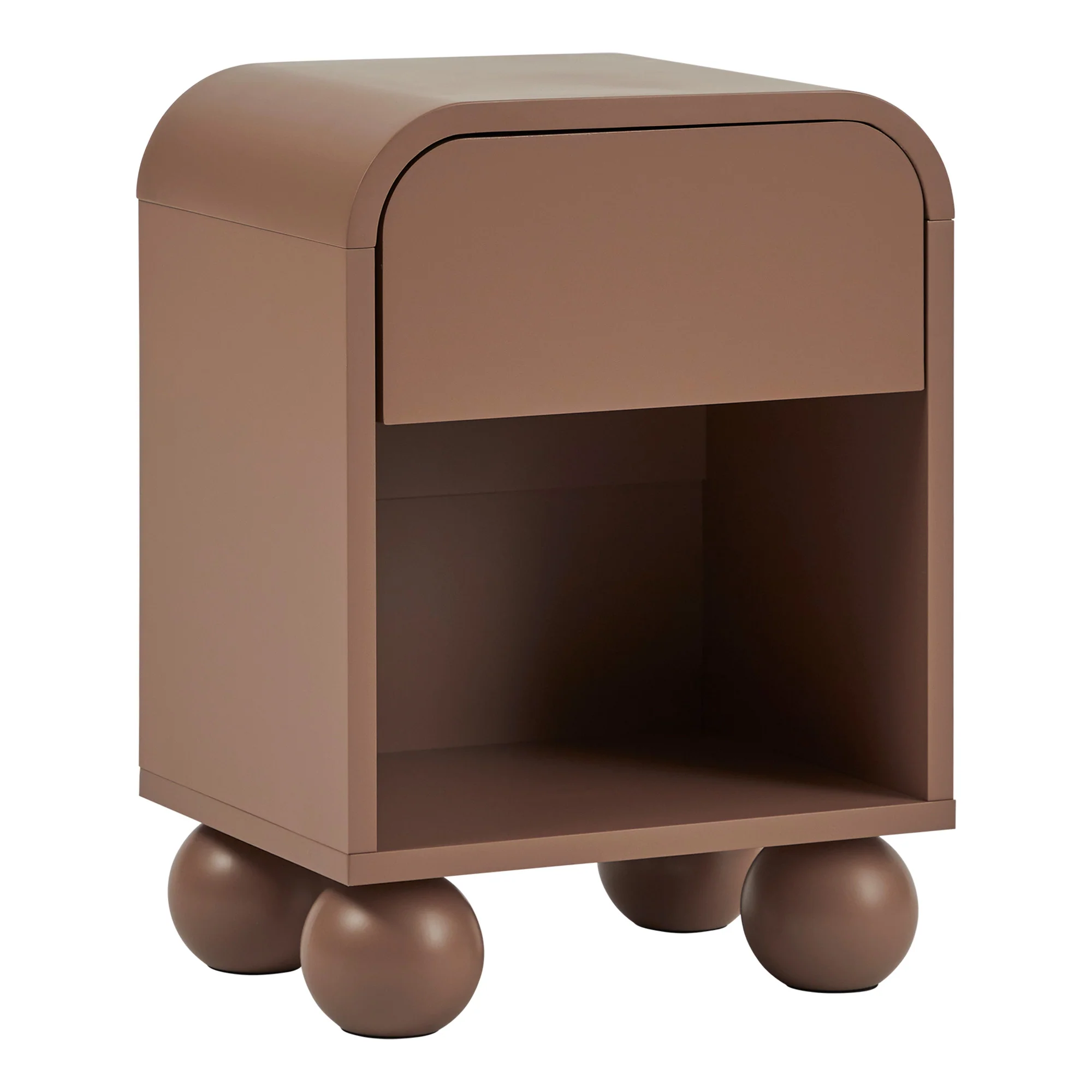 Baxter Bedside Table Mocha - Image 2
