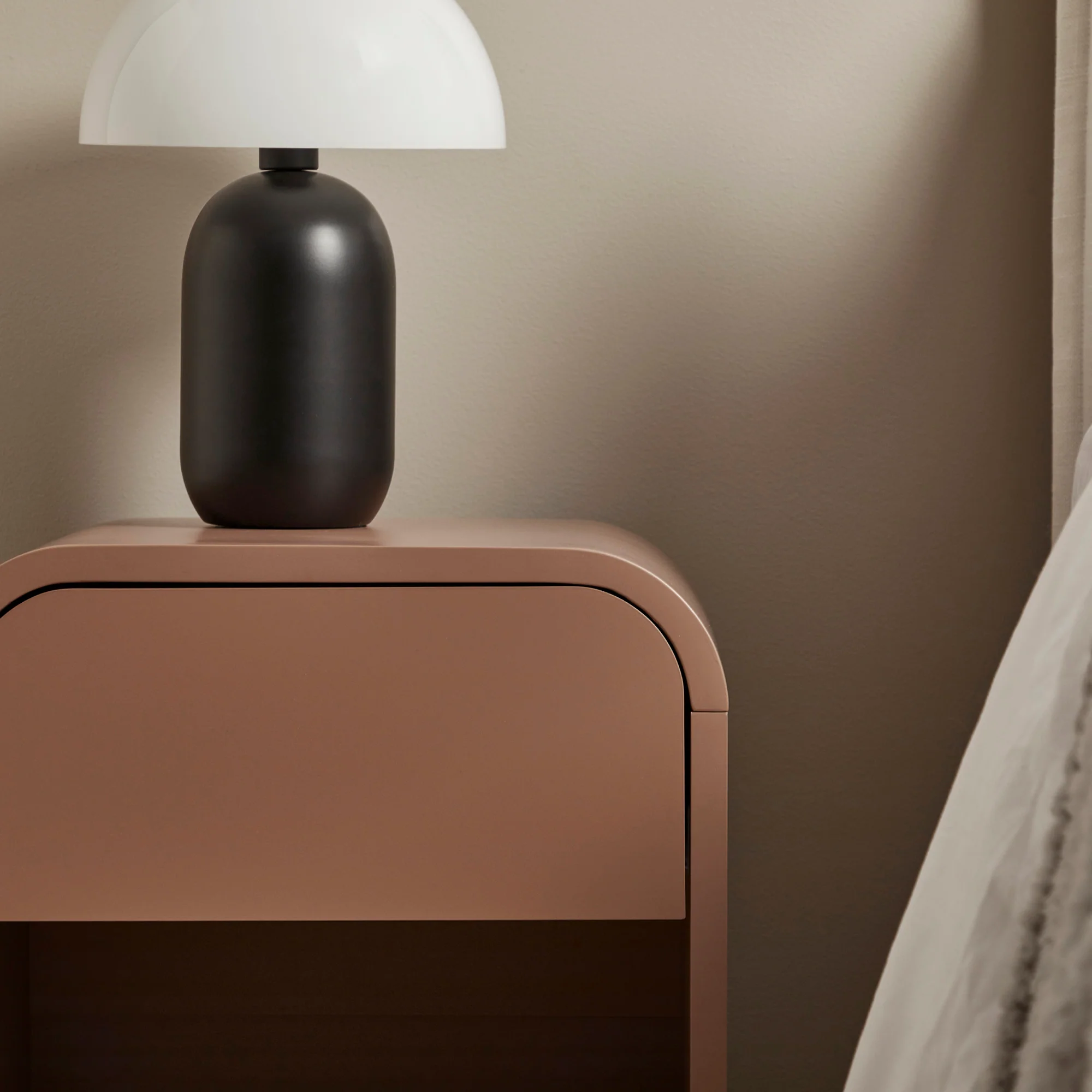 Baxter Bedside Table Mocha - Image 4