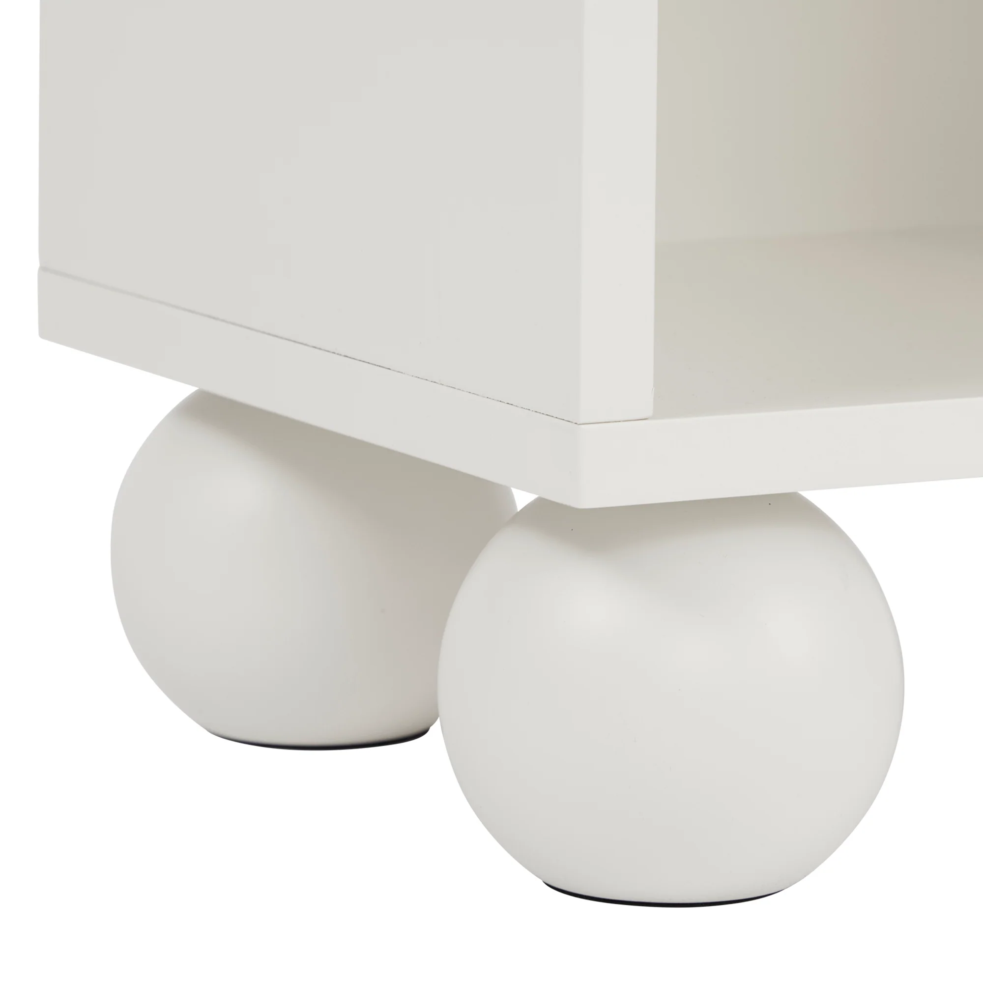 Baxter Bedside Table White - Image 12