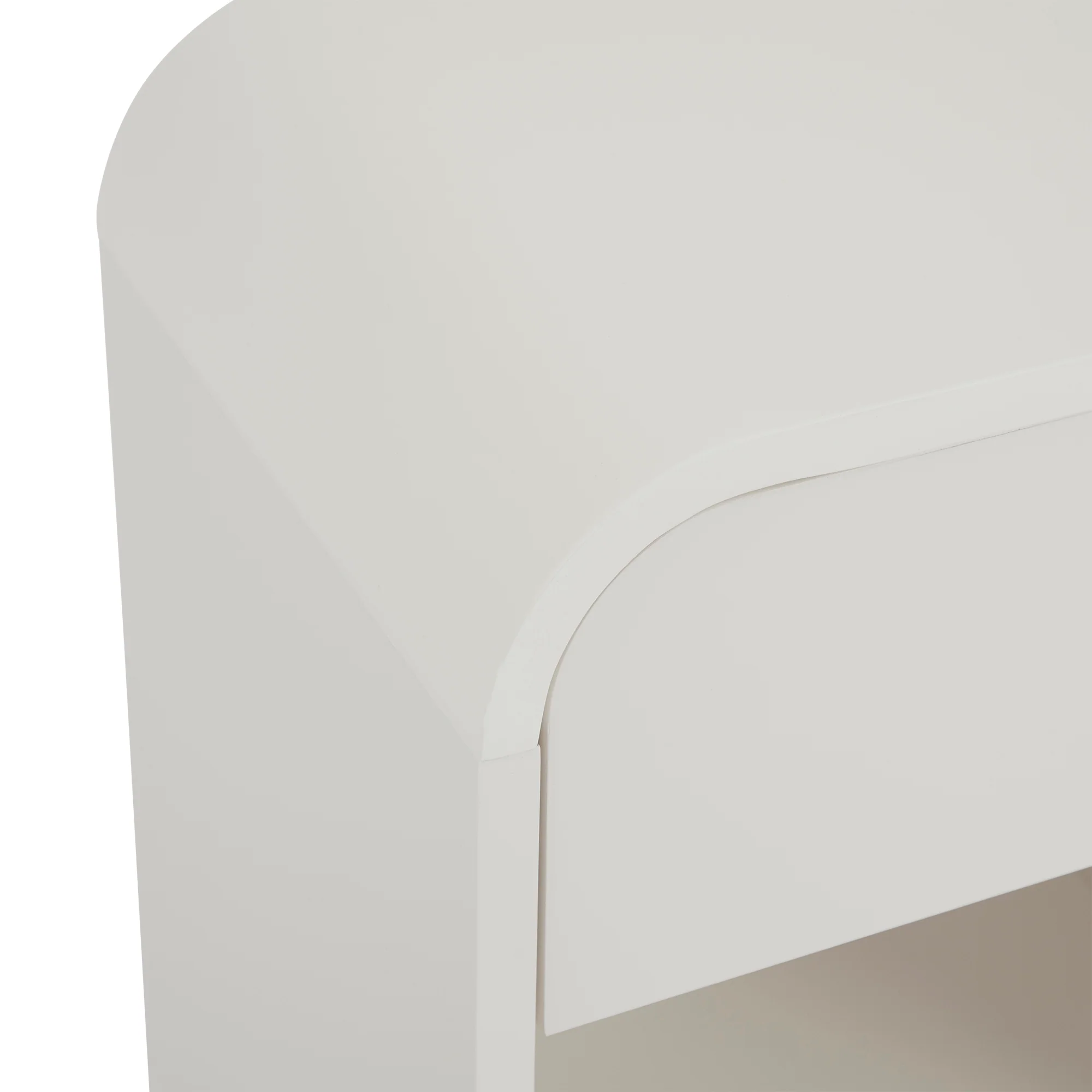 Baxter Bedside Table White - Image 8
