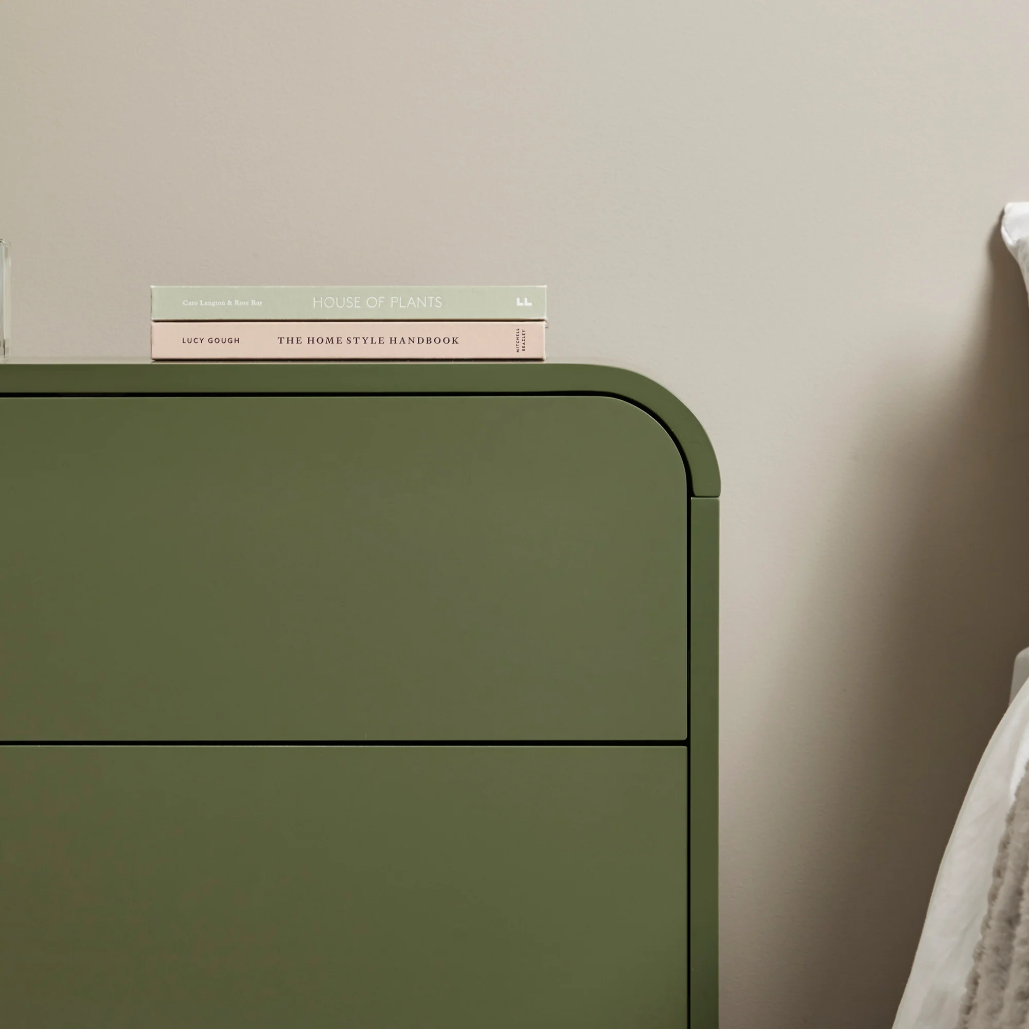 Baxter Chest of 3 Drawers Green - Image 7