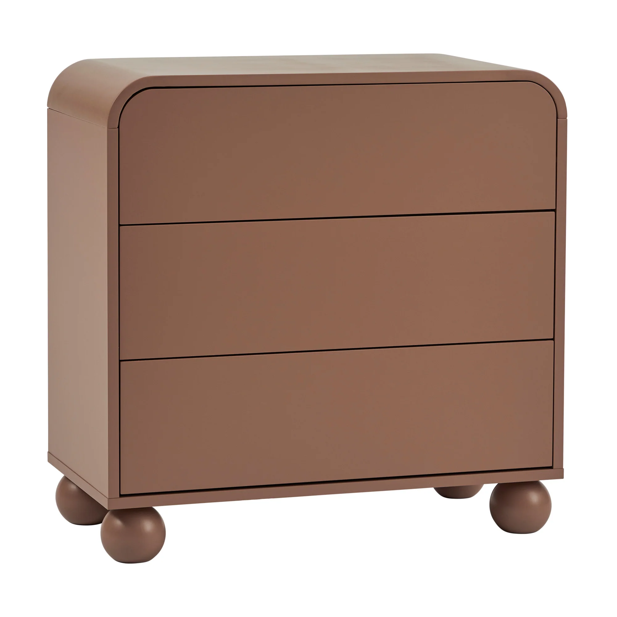 Baxter Chest of 3 Drawers Mocha - Image 2
