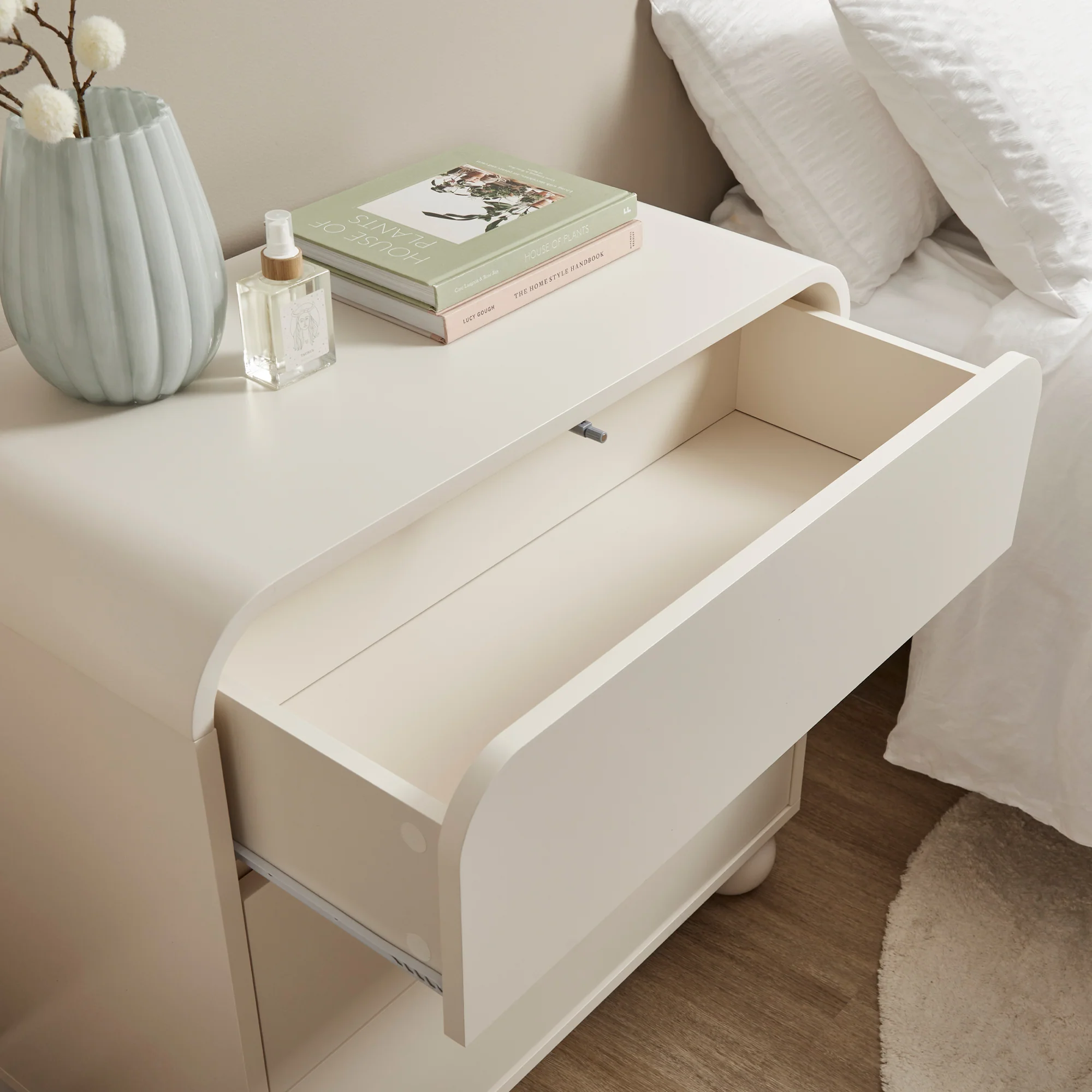 Baxter Chest of 3 Drawers White - Image 6