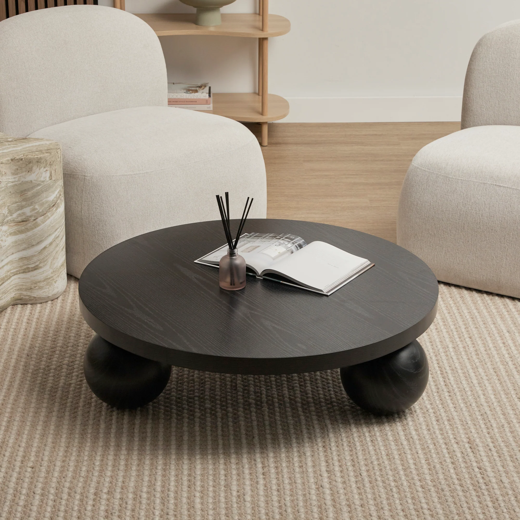 Baxter Coffee Table Black - Image 8