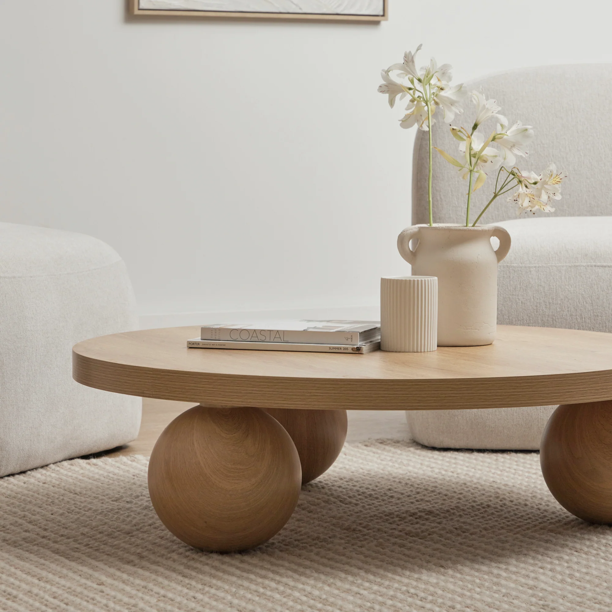 Baxter Coffee Table Oak - Image 5