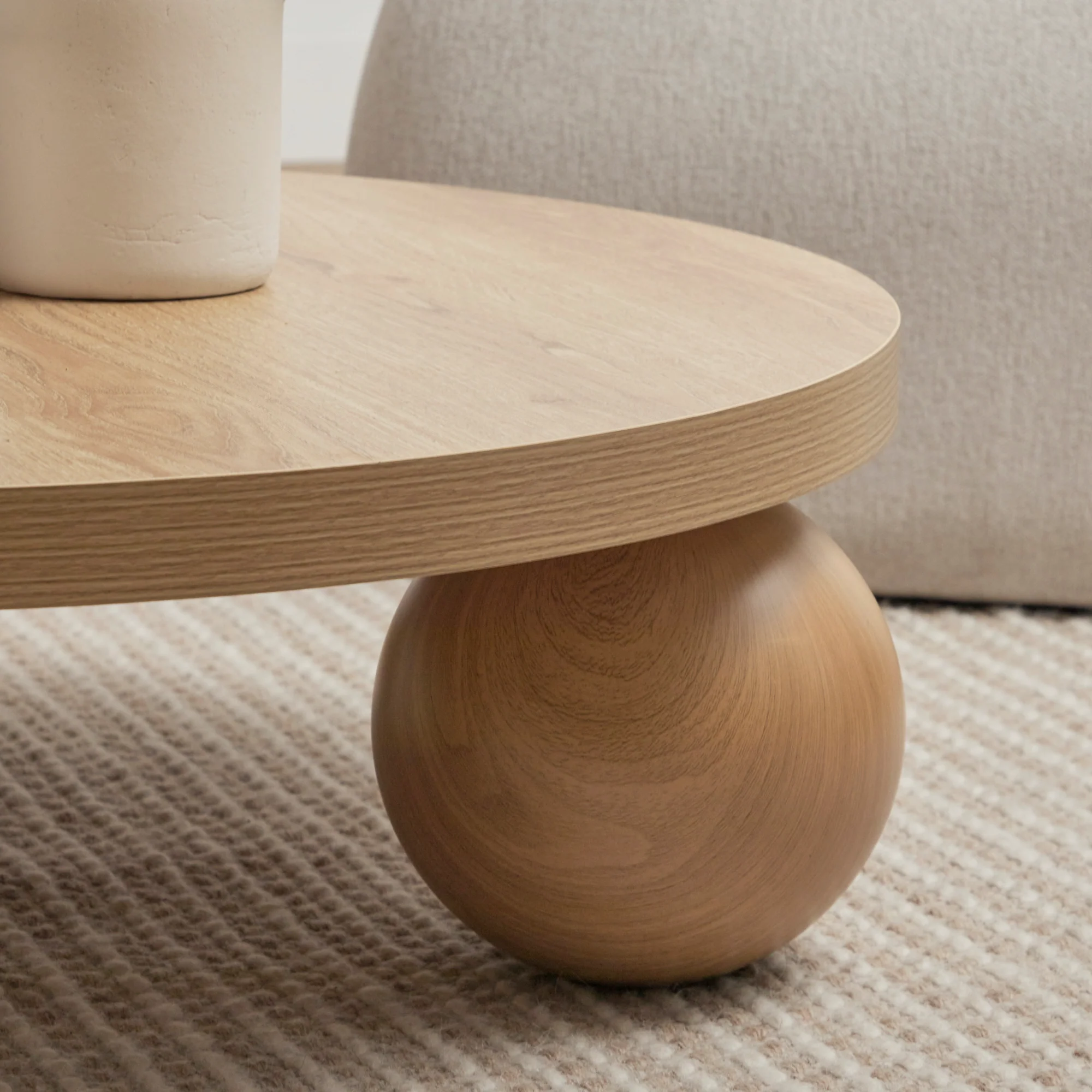 Baxter Coffee Table Oak - Image 6