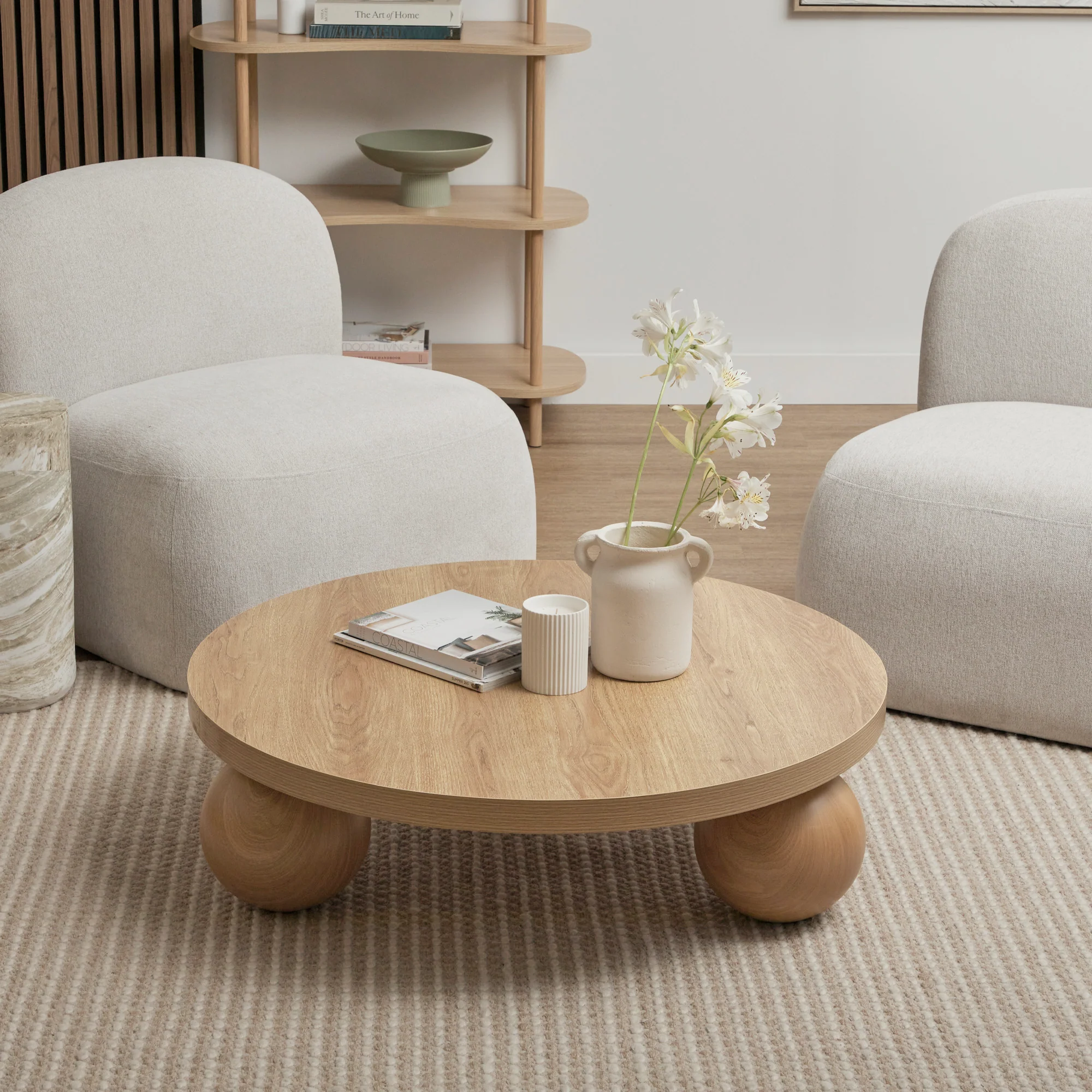 Baxter Coffee Table Oak - Image 7