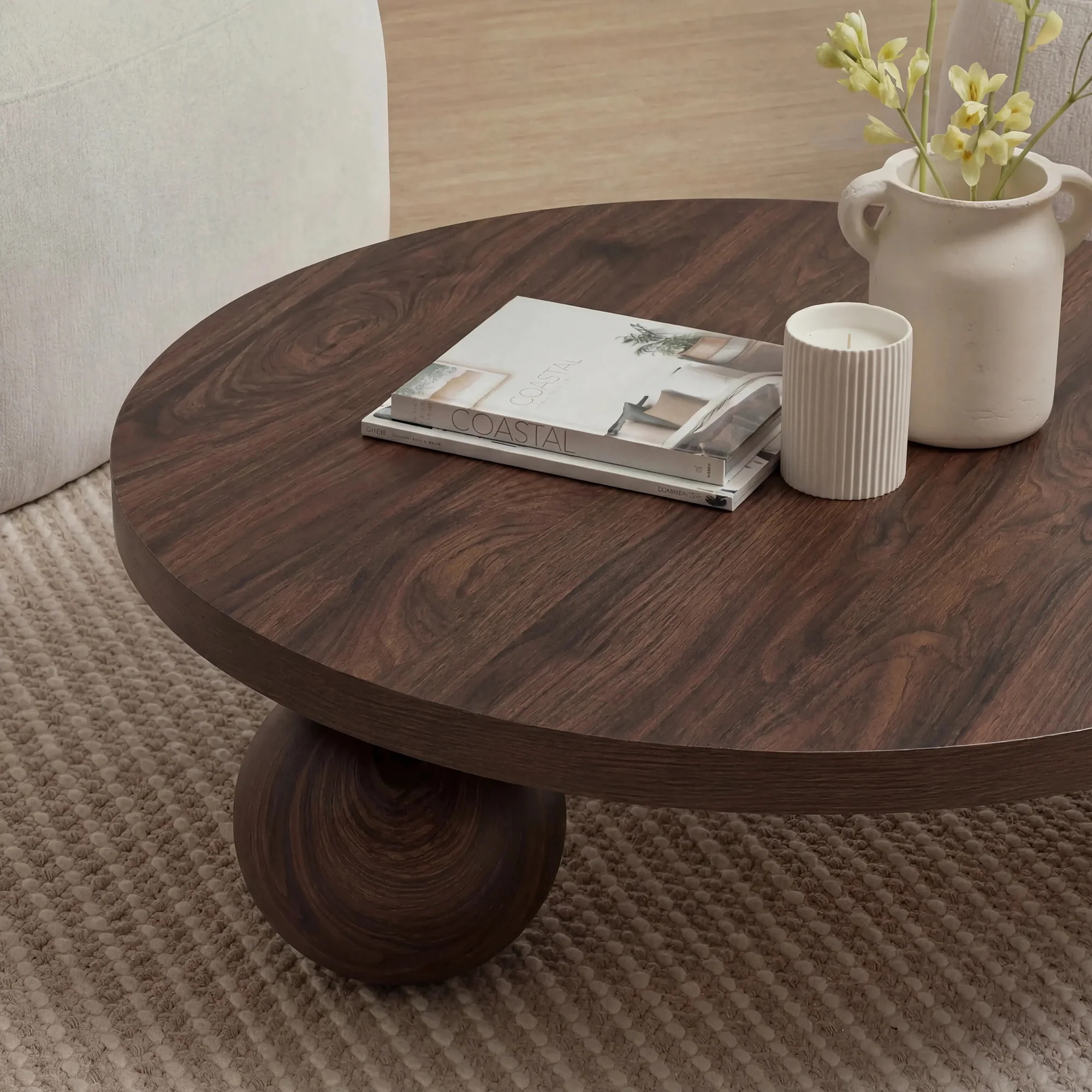 Baxter Coffee Table Walnut - Image 4