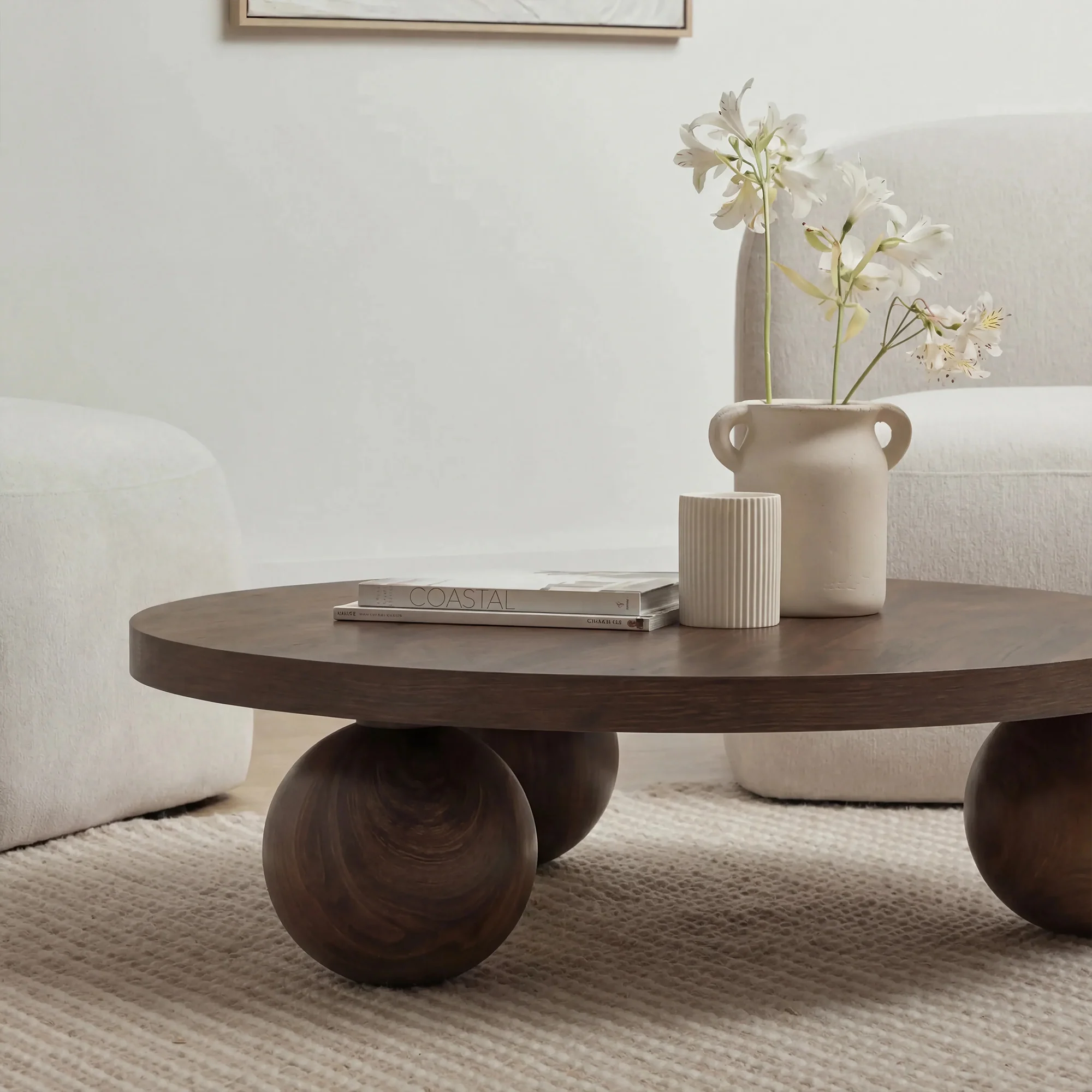 Baxter Coffee Table Walnut - Image 5