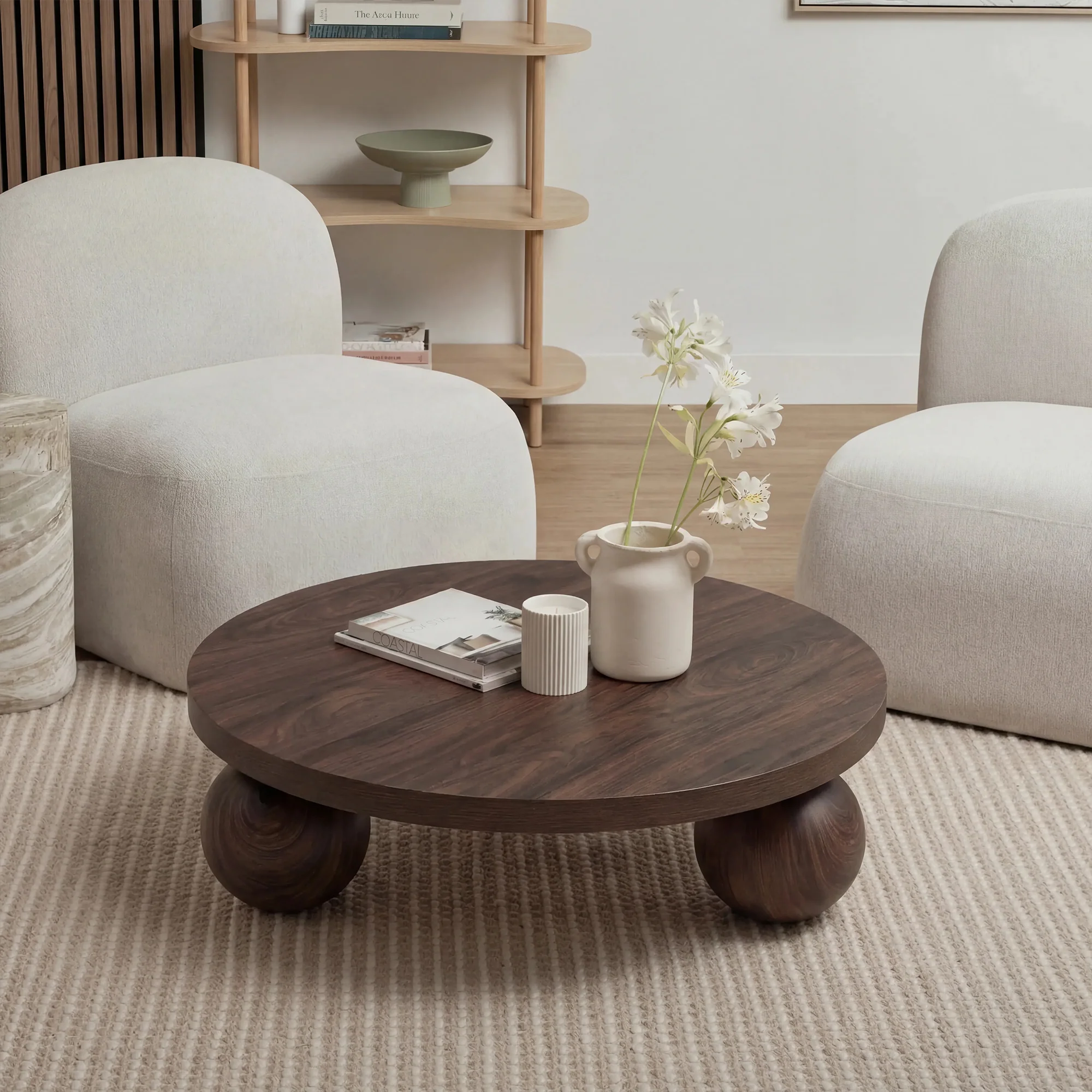 Baxter Coffee Table Walnut - Image 7