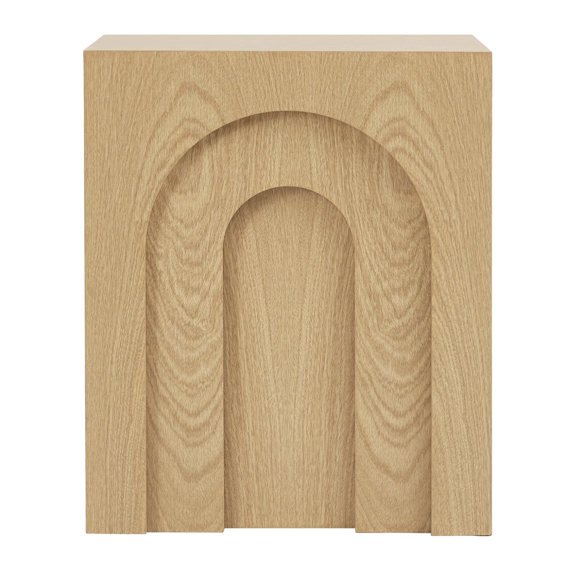 Belle Set of 3 Nested Side Tables Oak - Image 4