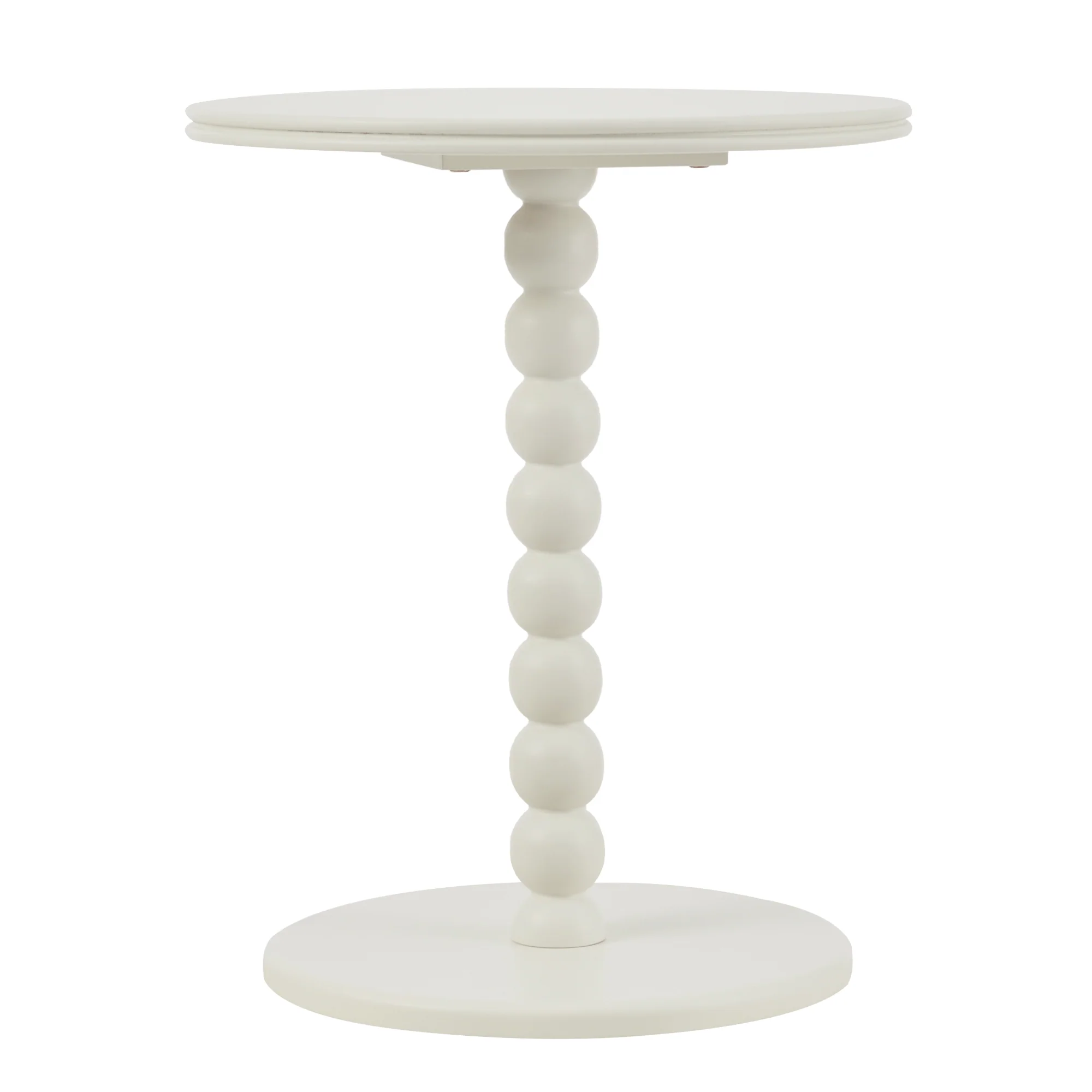 Bobbin 45cm Side Table Cream - Image 12