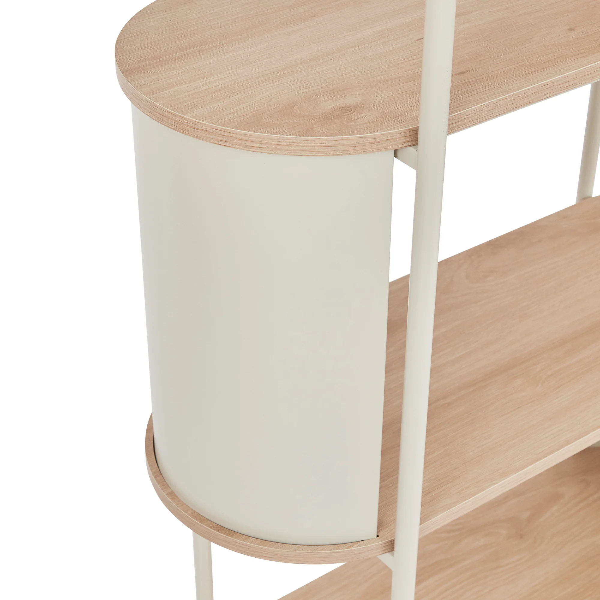 Boston Bookcase Cream - Image 10