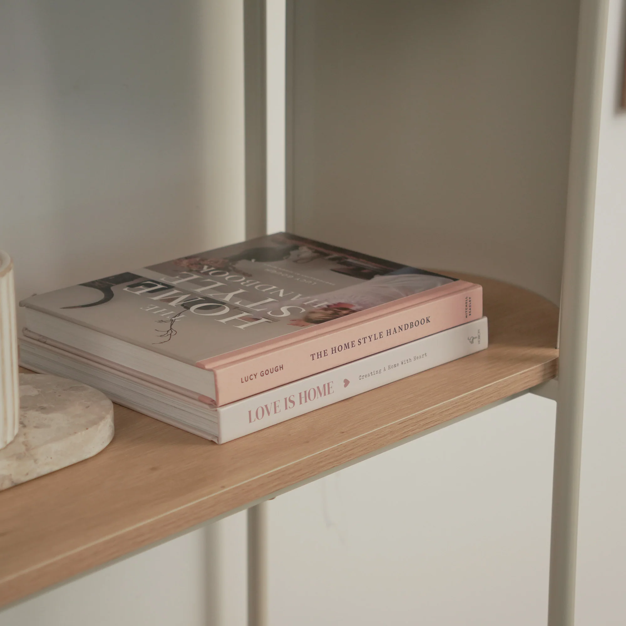 Boston Bookcase Cream - Image 5
