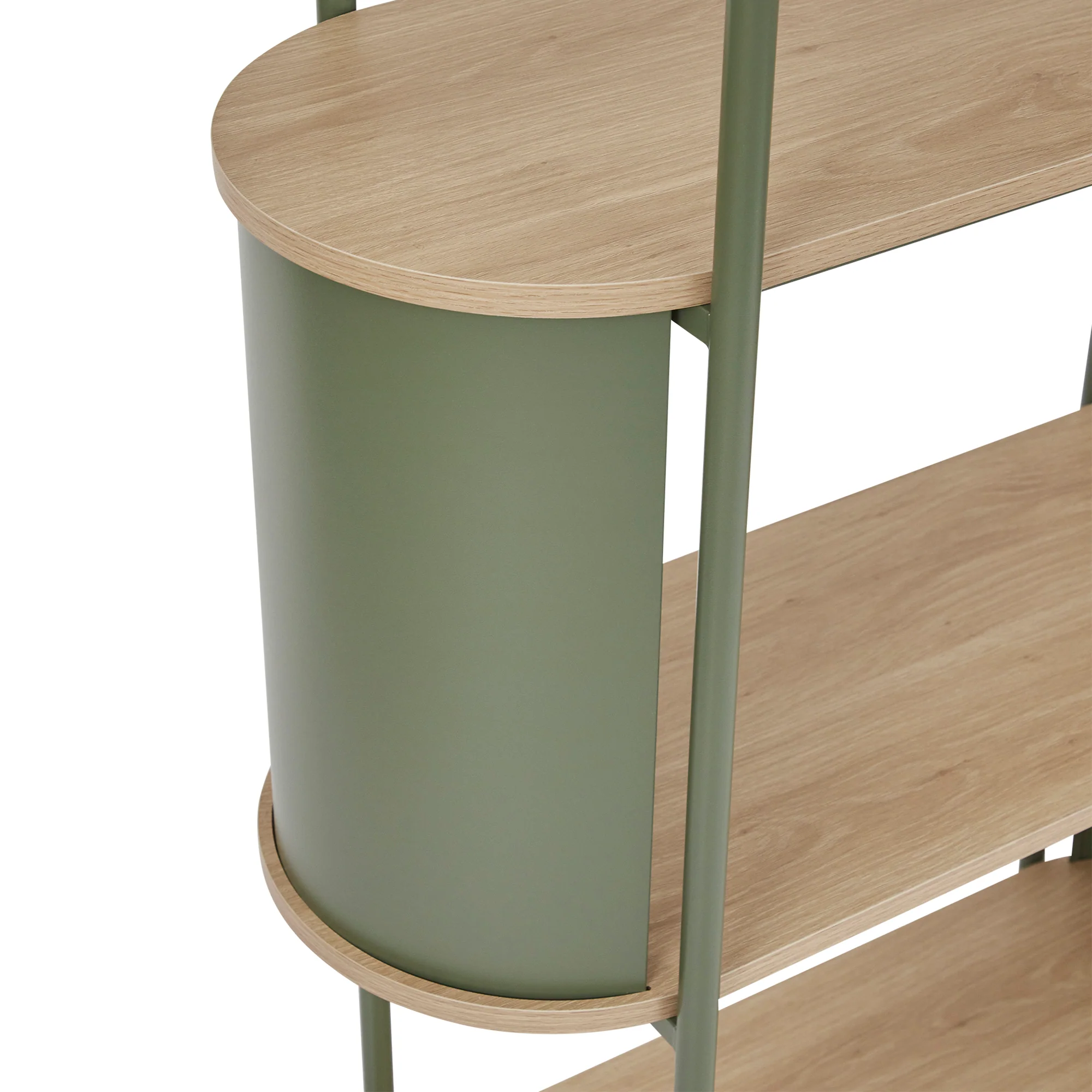 Boston Bookcase Green - Image 10
