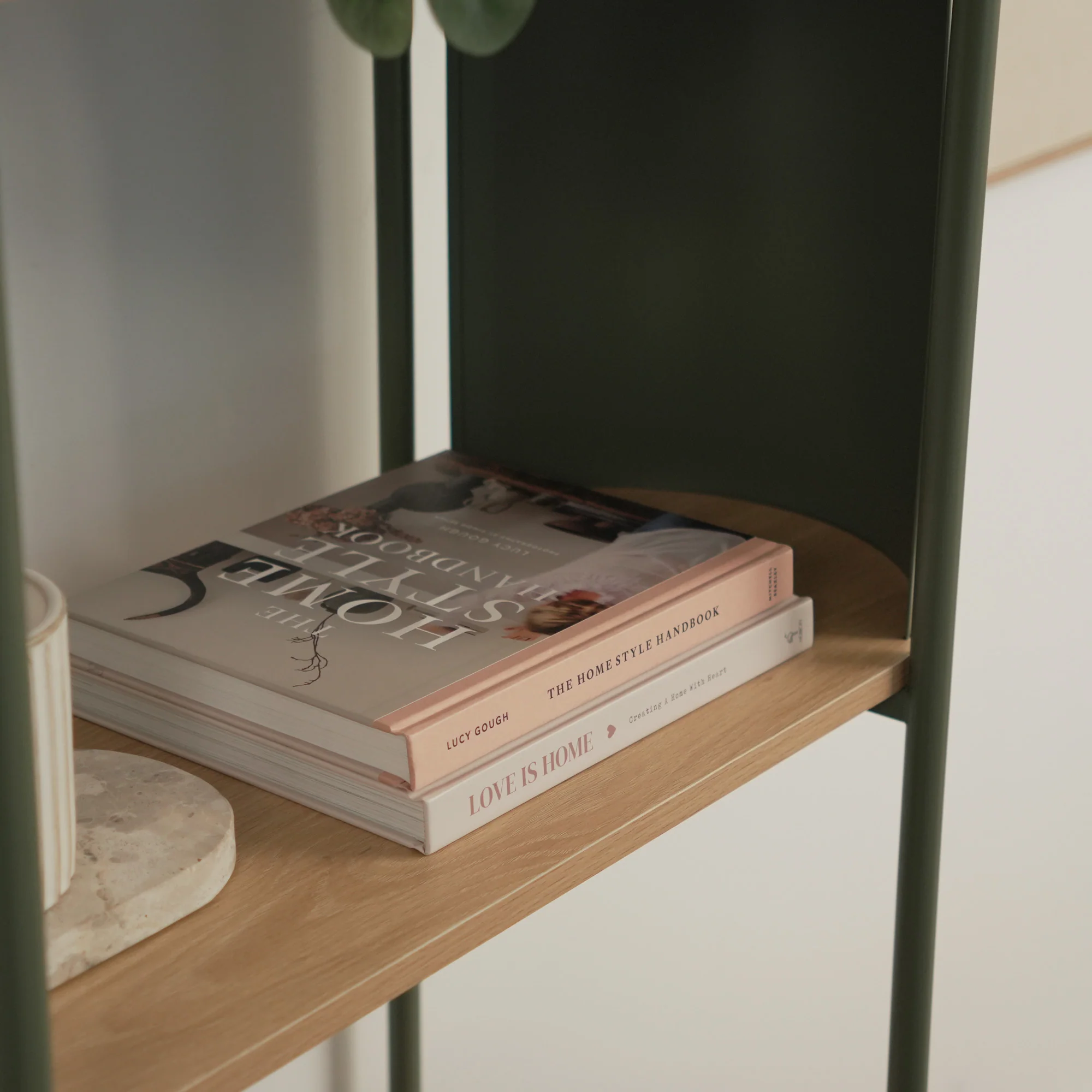 Boston Bookcase Green - Image 5