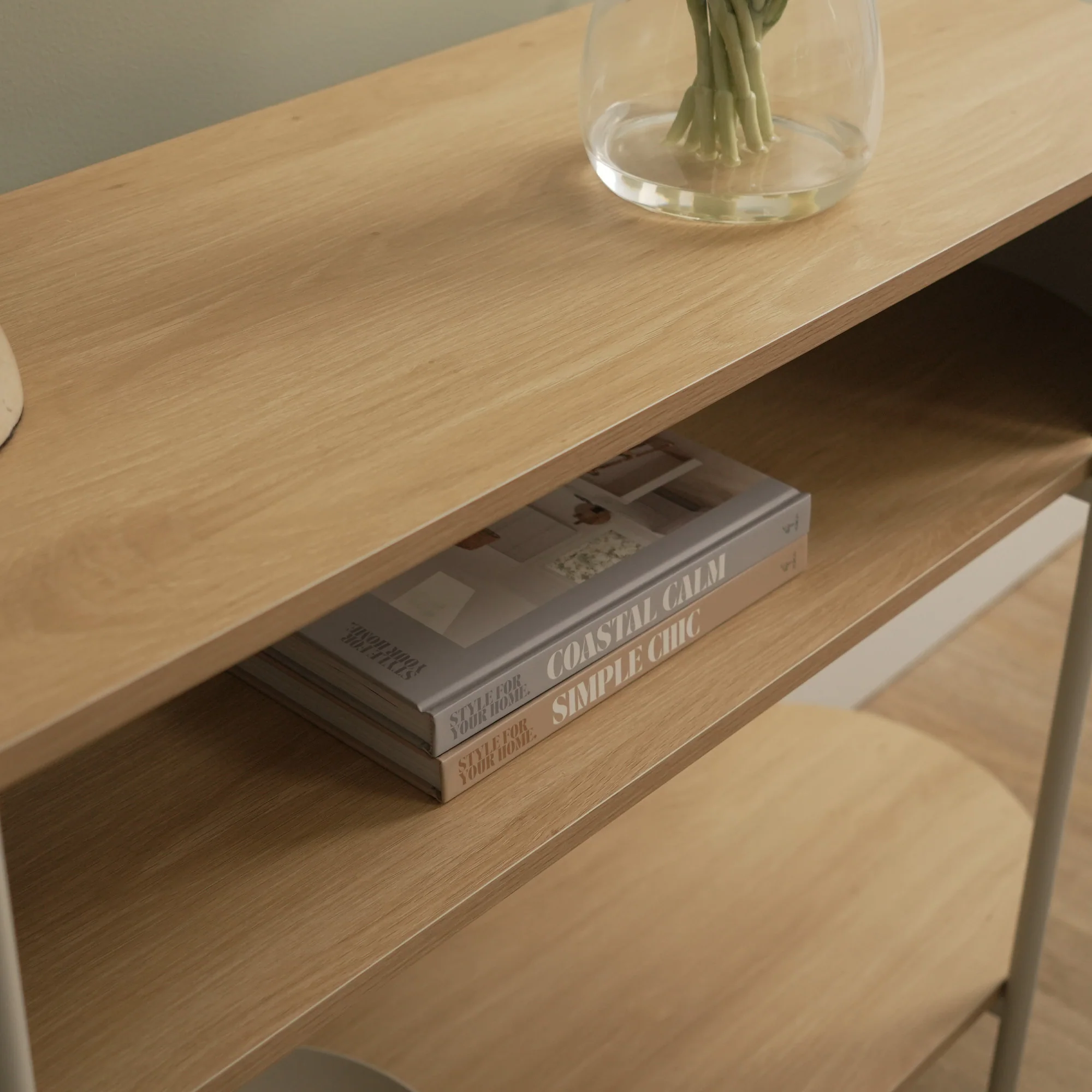 Boston Console Table Cream (110cm) - Image 4