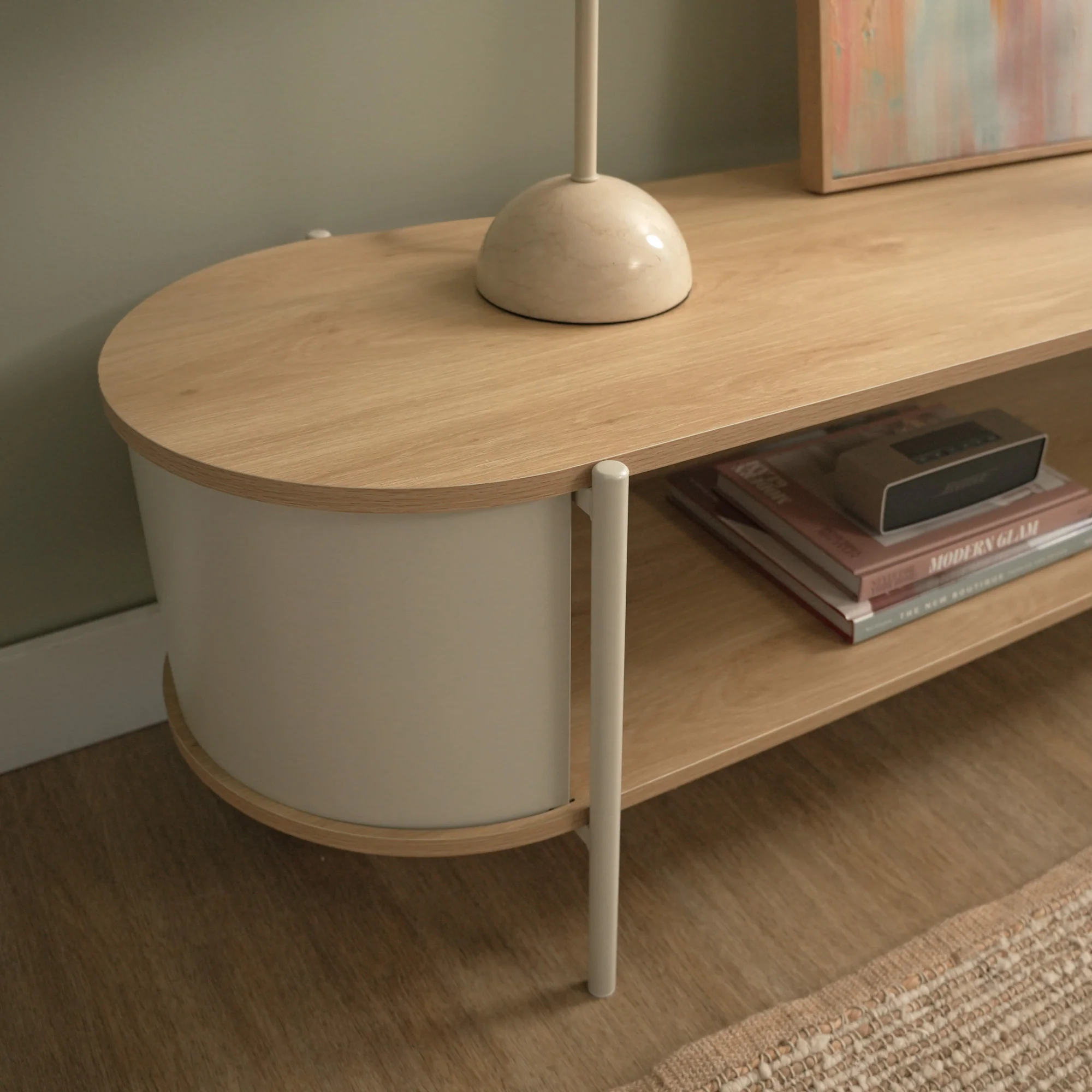 Boston Entertainment Unit Cream (150cm) - Image 4