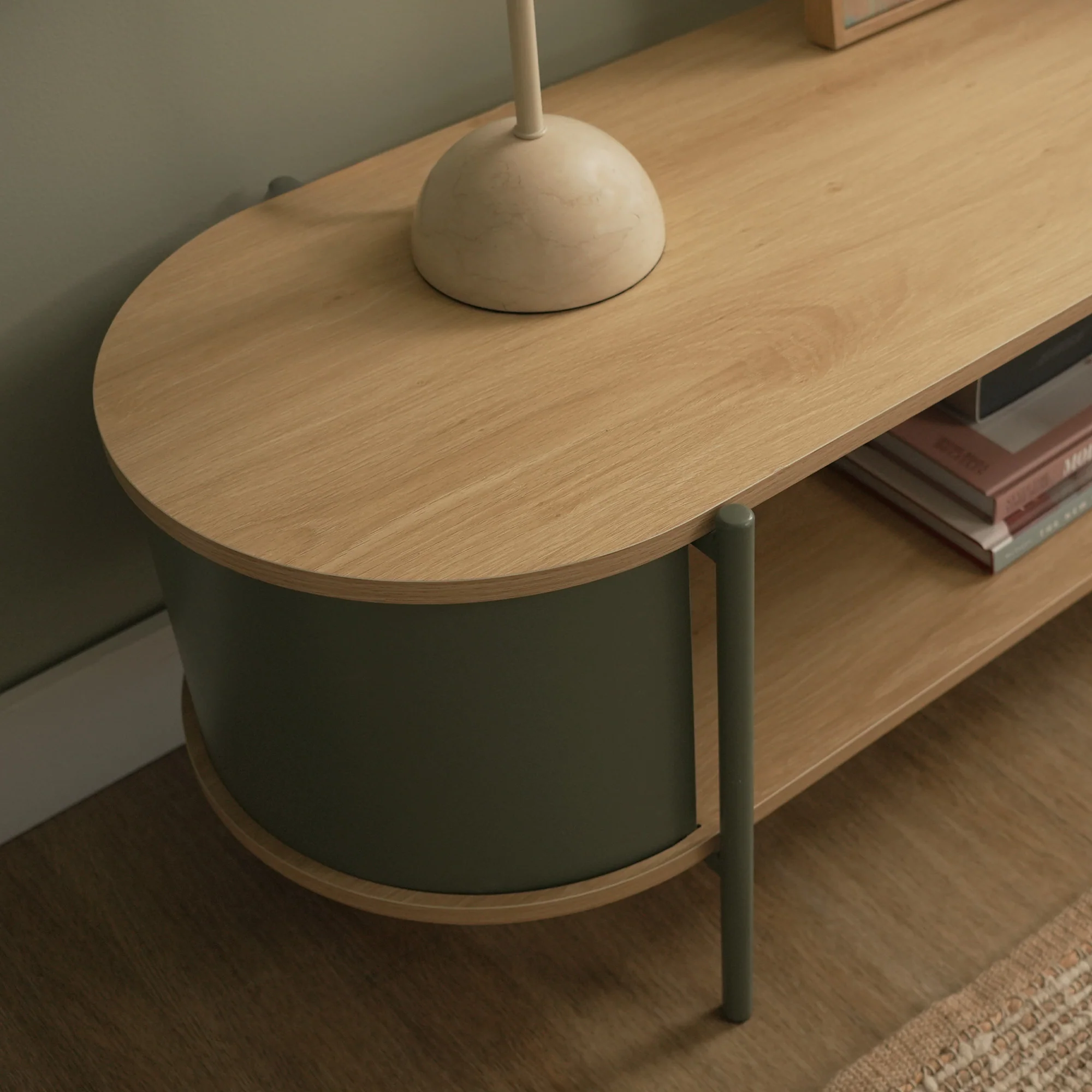 Boston Entertainment Unit Green (150cm) - Image 4
