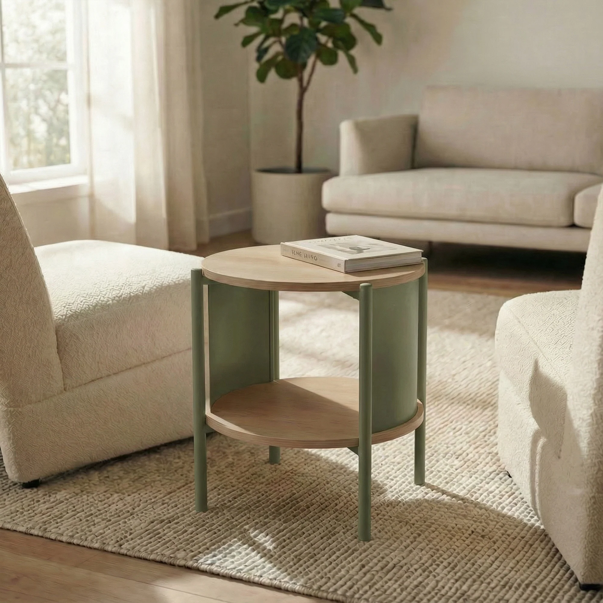 Boston Side Table Green - Image 5