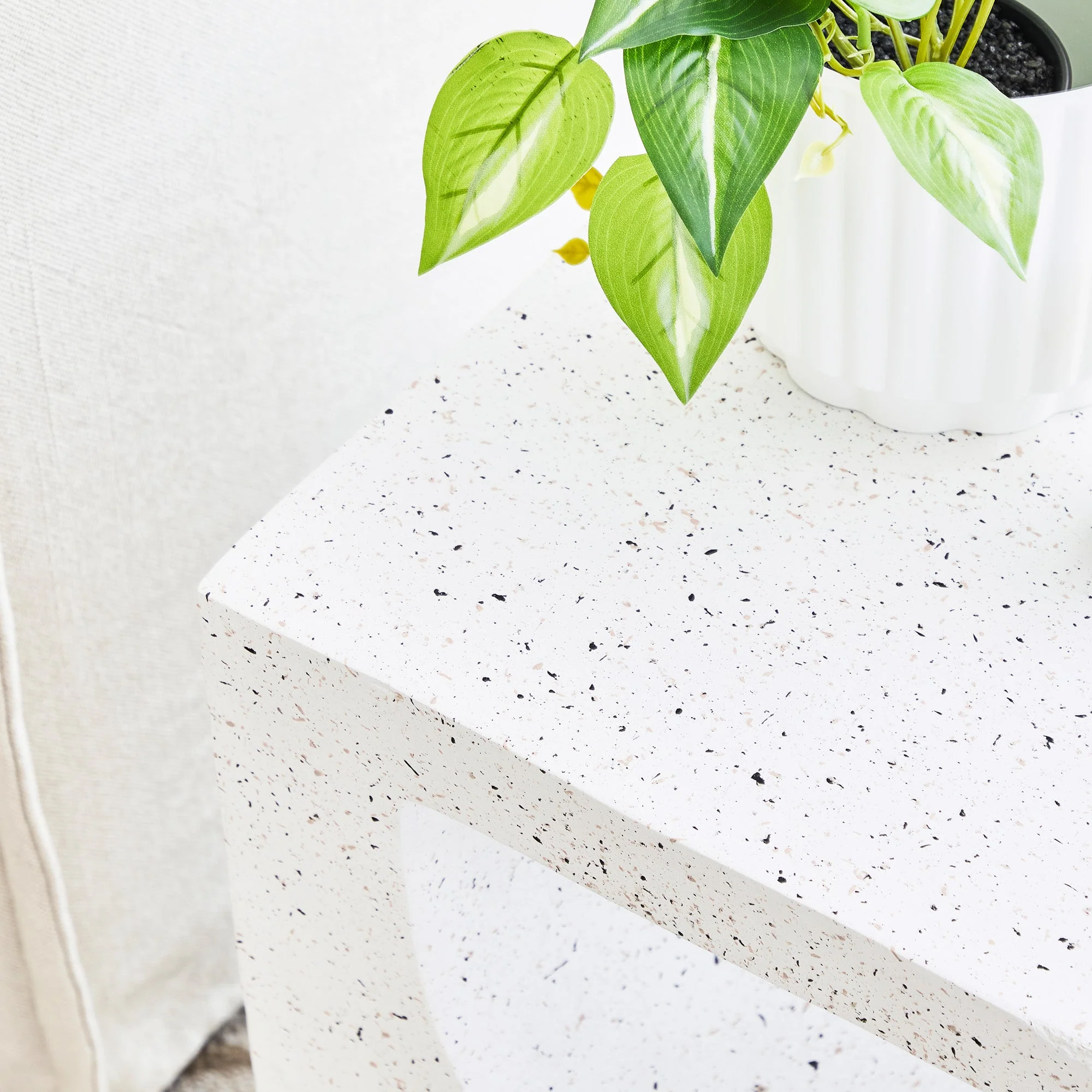 Brasilia MgO Side Table White - Image 6