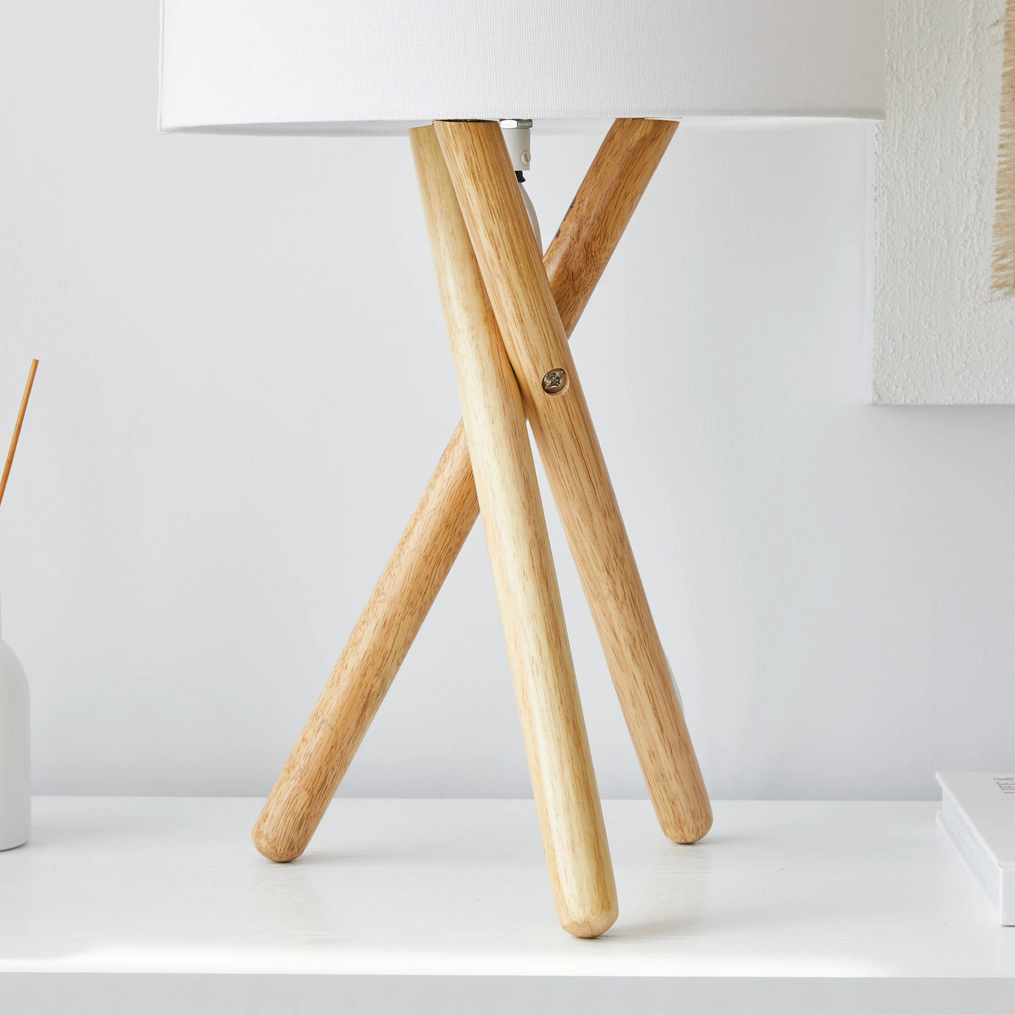 Byron Tripod Table Lamp Natural (Set of 2) - Image 7