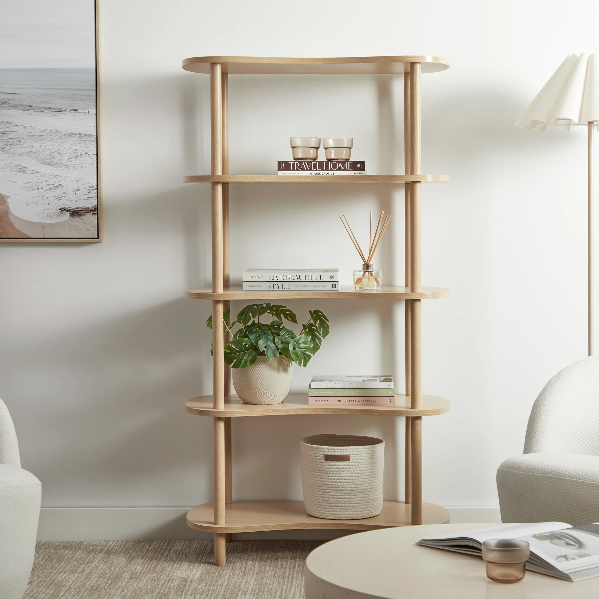Cairo Organic 5-tier Shelving - Image 4