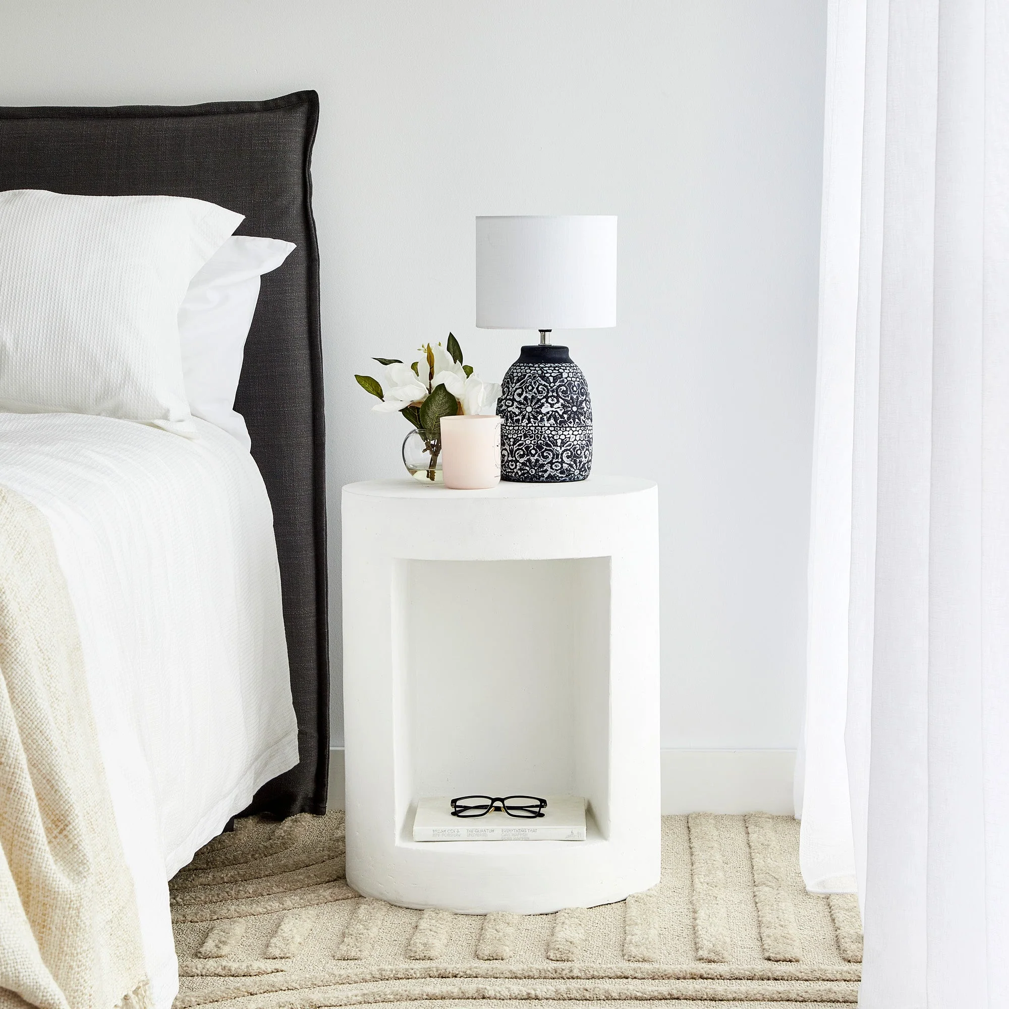 Castello MgO Side Table White - Image 4