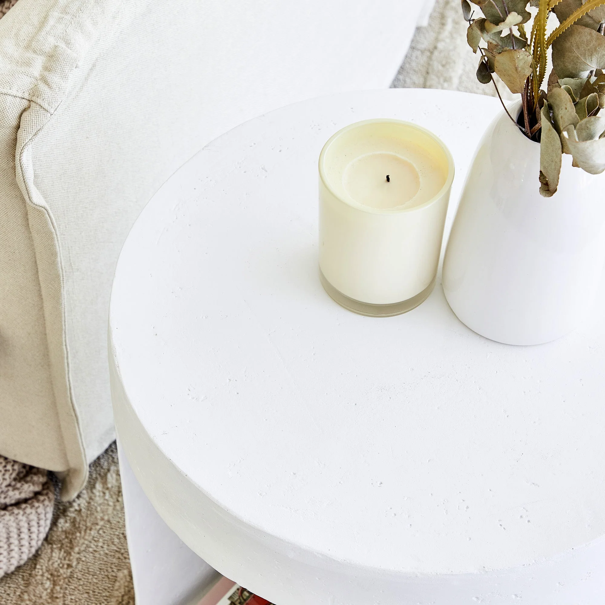 Castello MgO Side Table White - Image 6