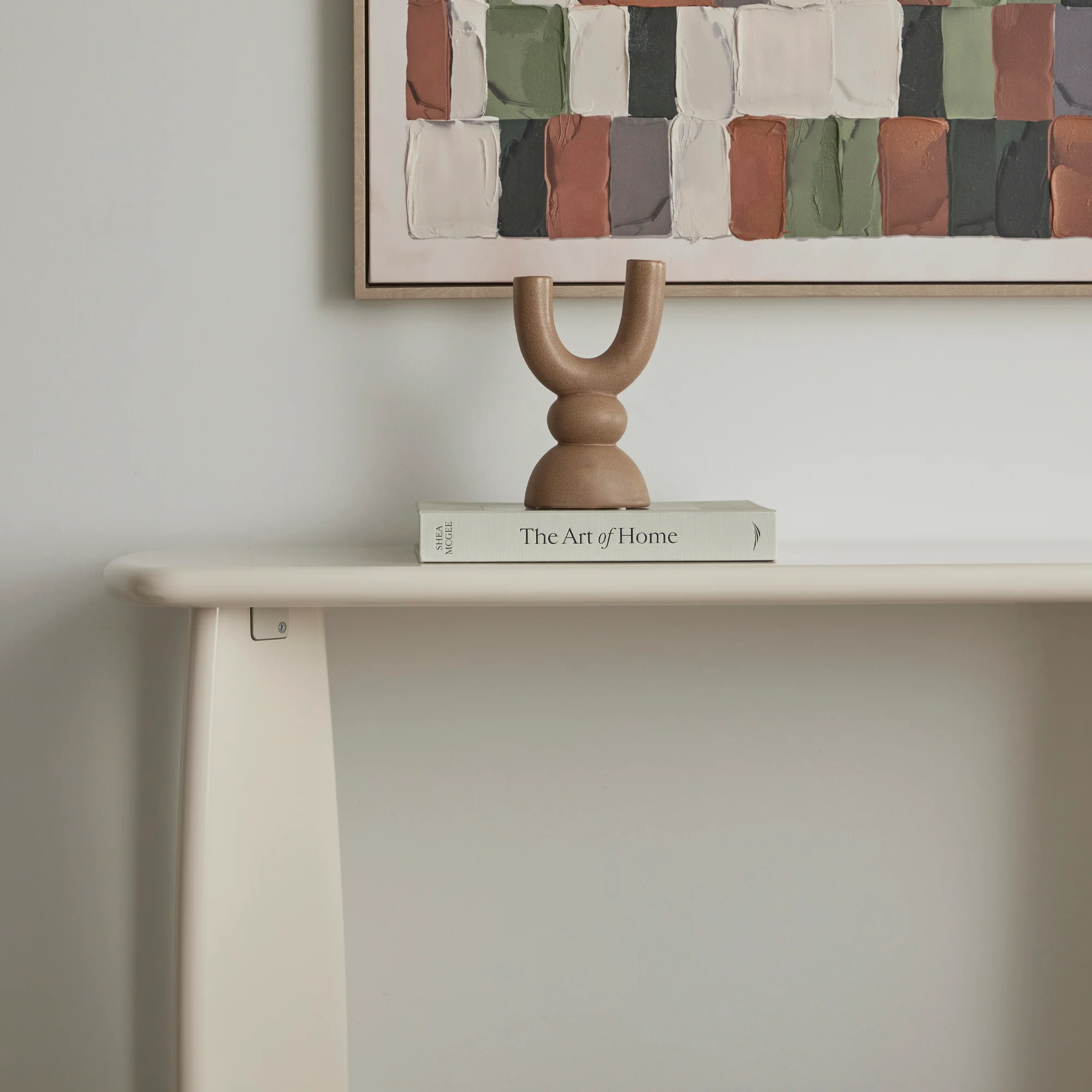 Charlie Gloss Console Table Cream (110cm) - Image 6