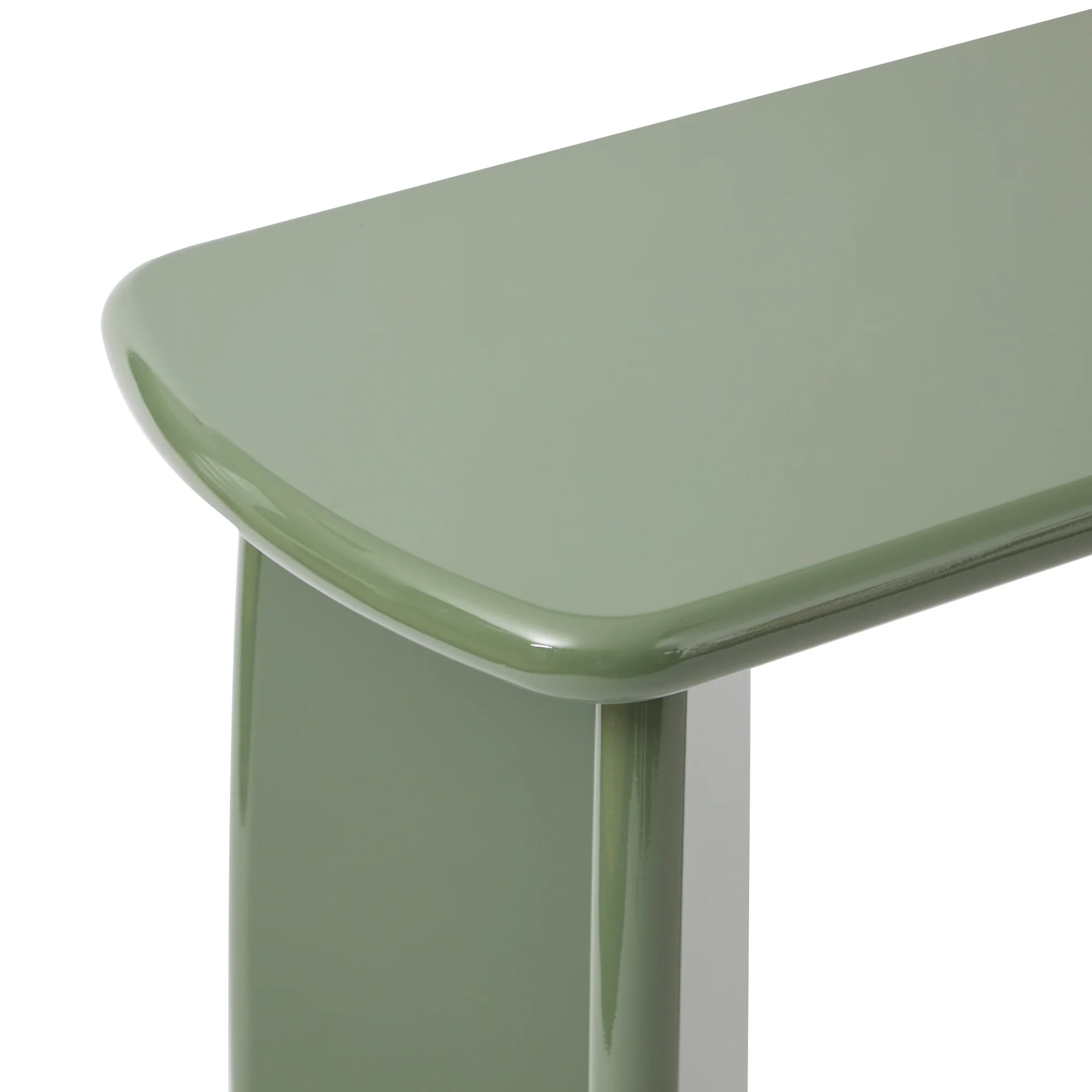 Charlie Gloss Console Table Green (110cm) - Image 10