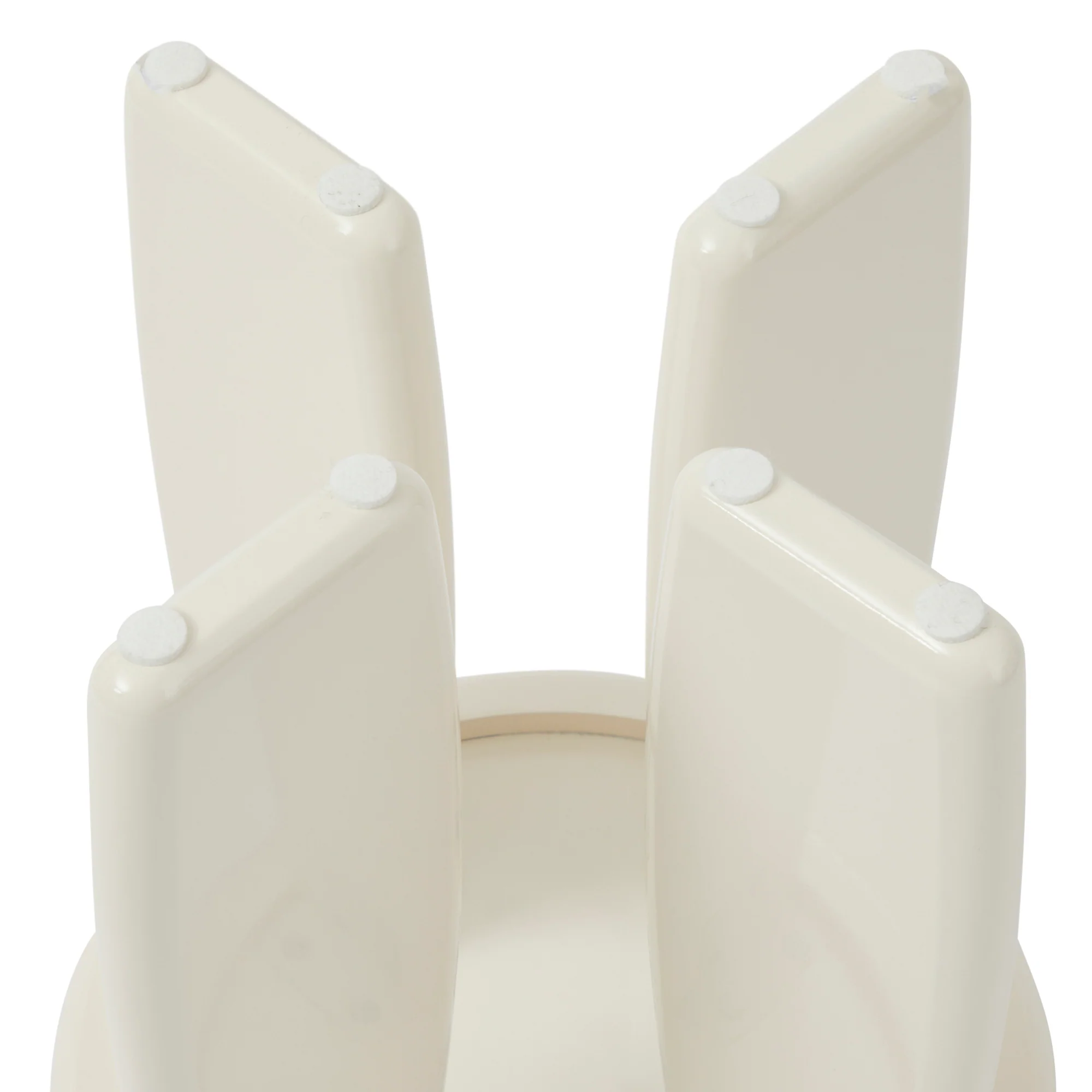 Charlie Gloss Side Table Cream - Image 12
