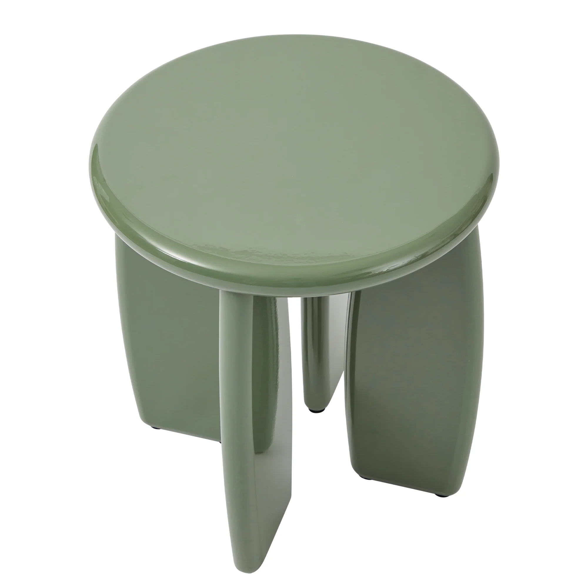Charlie Gloss Side Table Green - Image 9