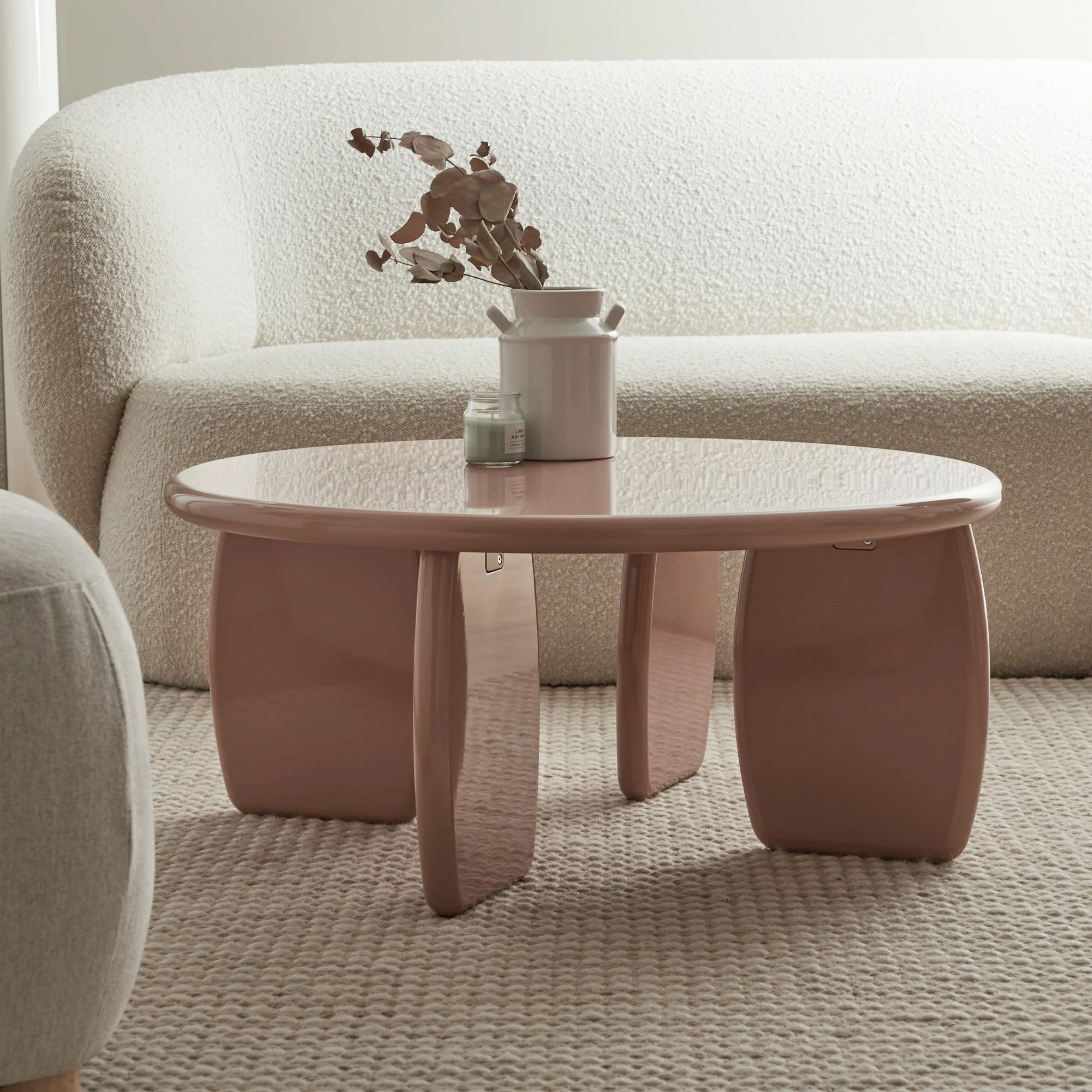 Charlie Gloss Coffee Table Clay - Image 5
