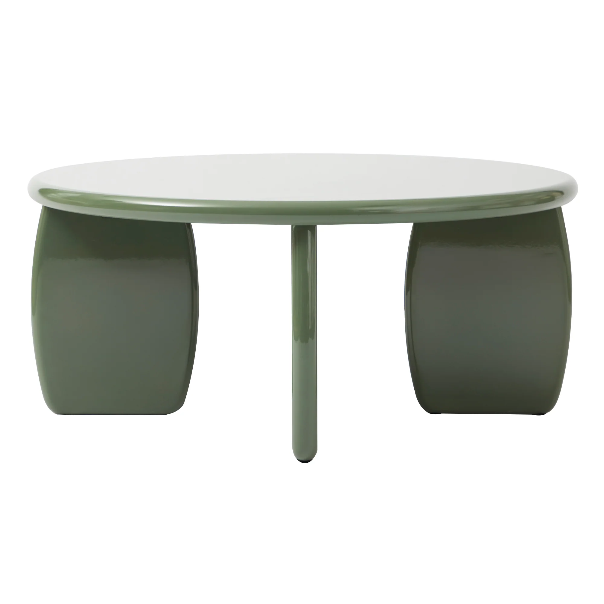 Charlie Gloss Coffee Table Green - Image 9
