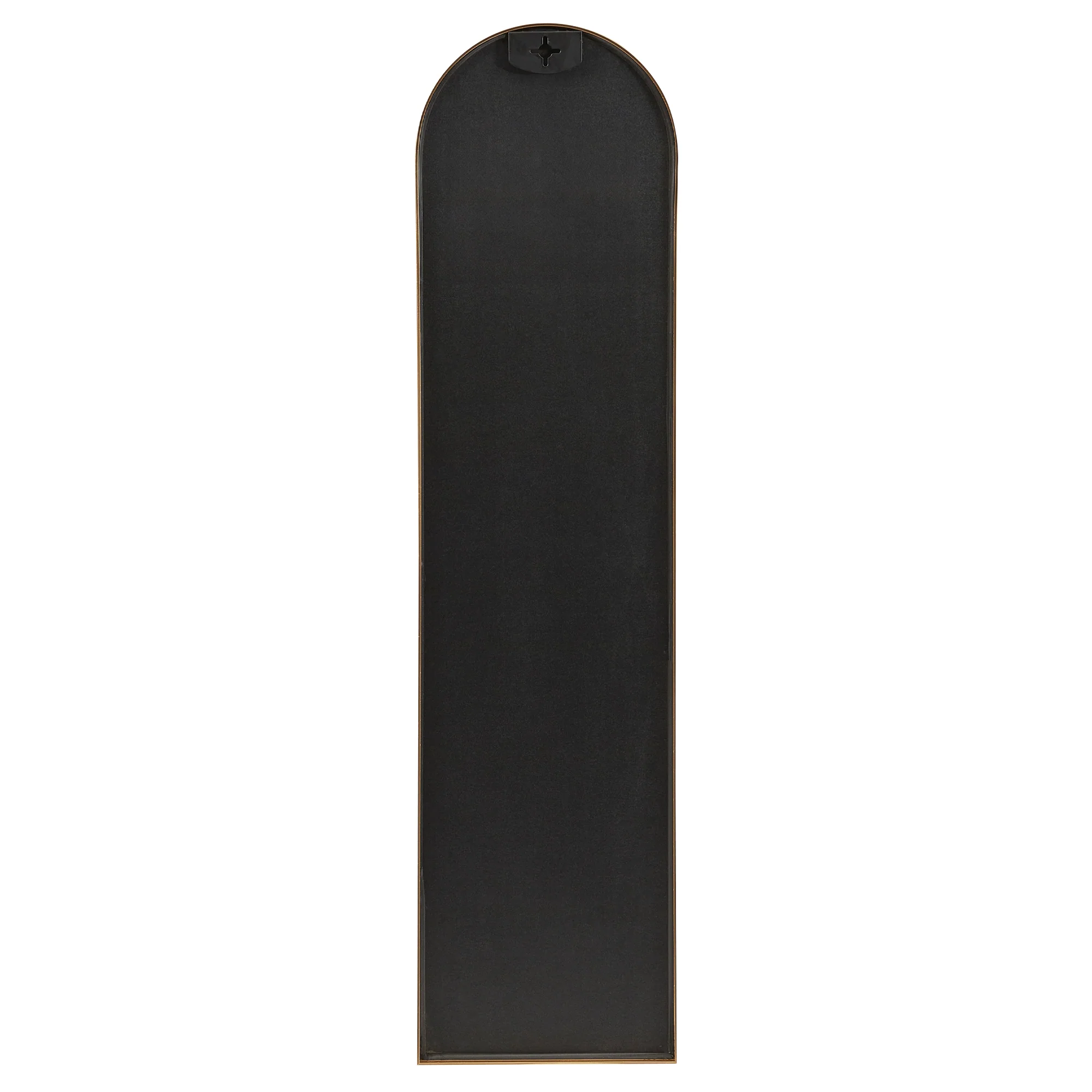 Cindy 120cm Arched Leaning Wall Mirror Black - Image 17
