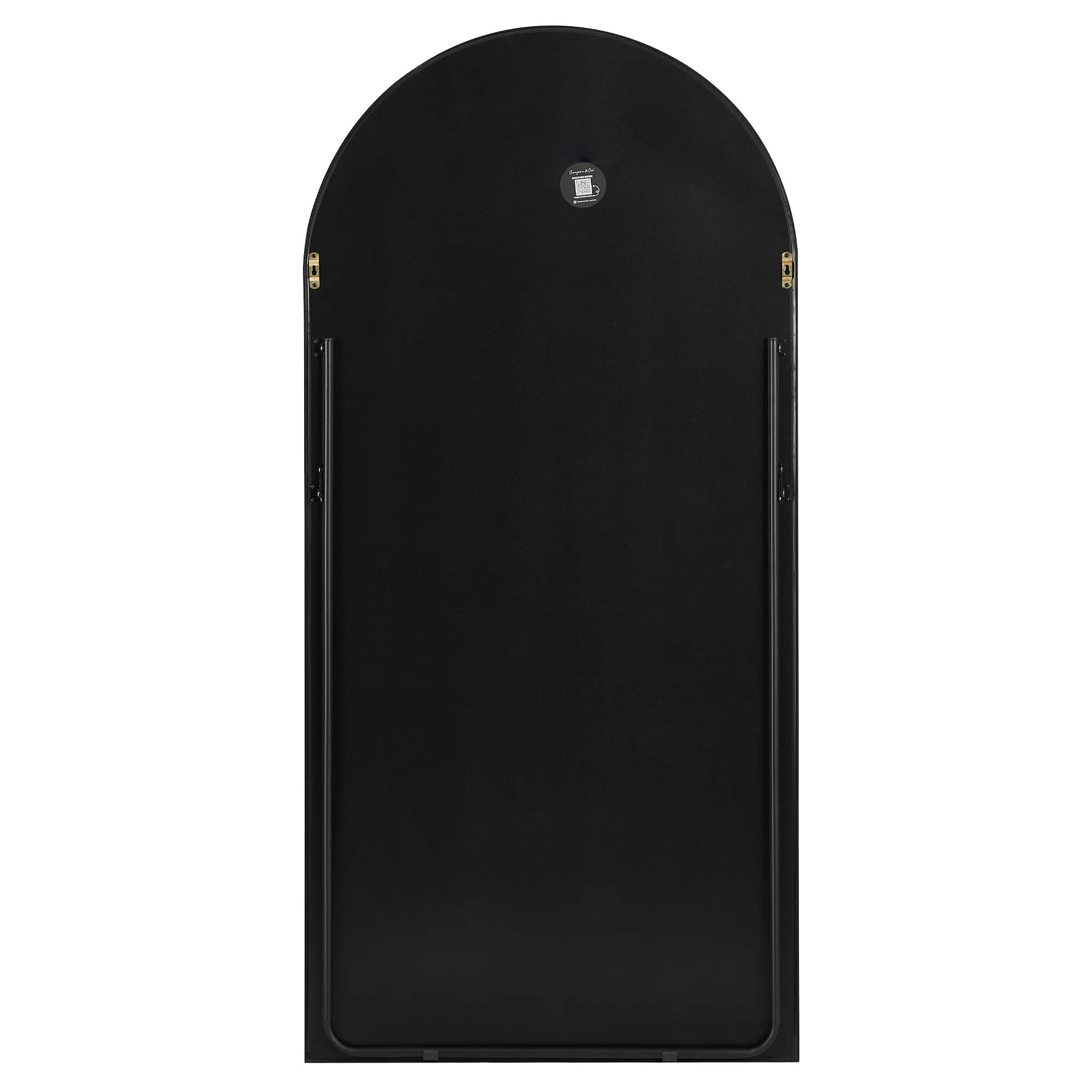 Cindy 160cm Arch Mirror Black - Image 13