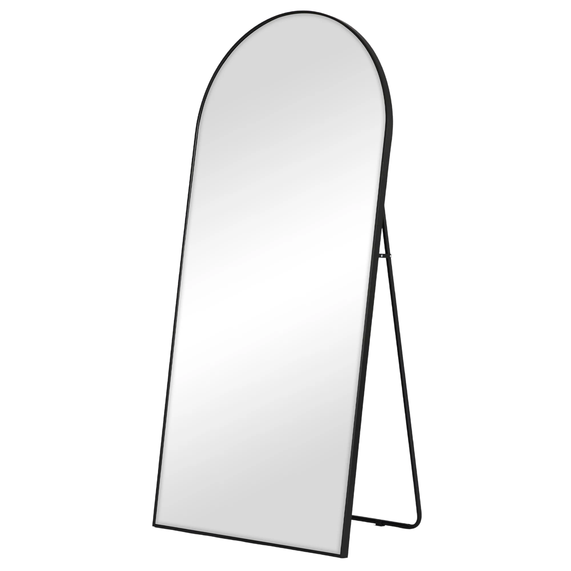 Cindy 160cm Arch Mirror Black - Image 2