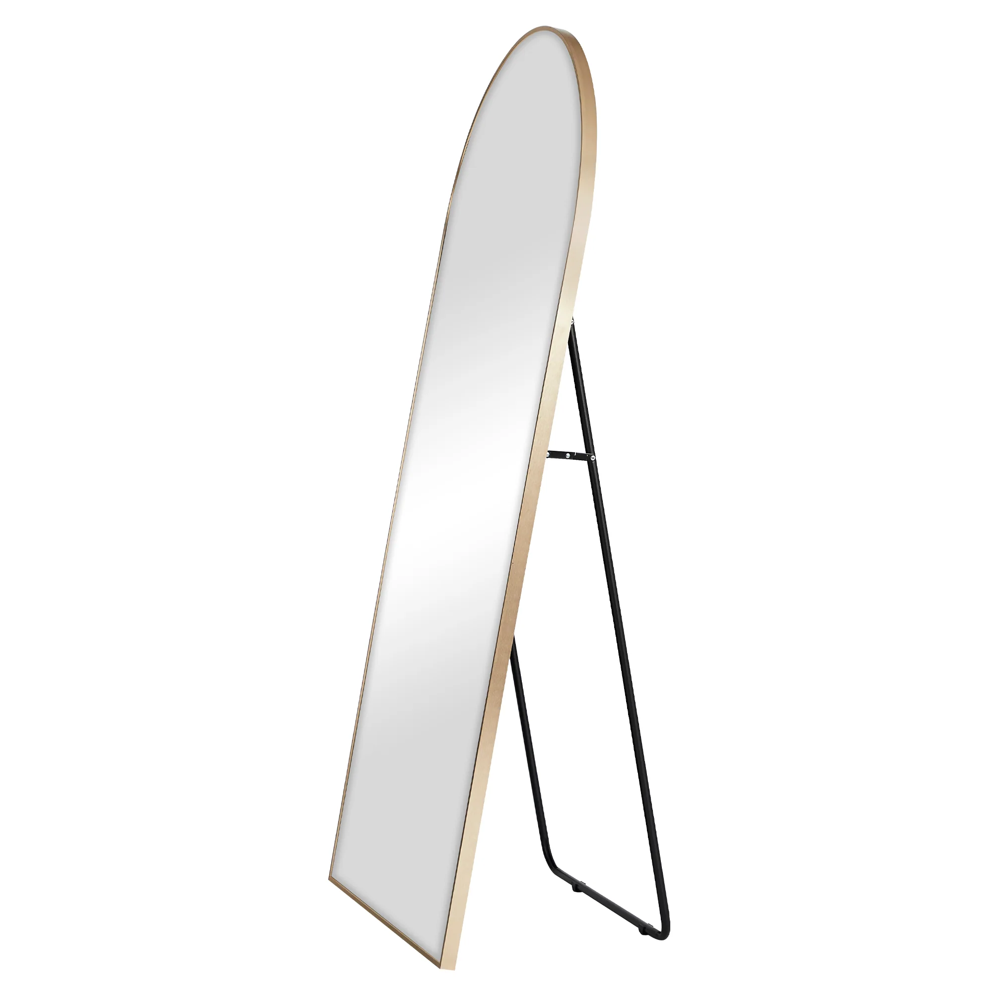 Cindy 160cm Arch Mirror Gold - Image 5
