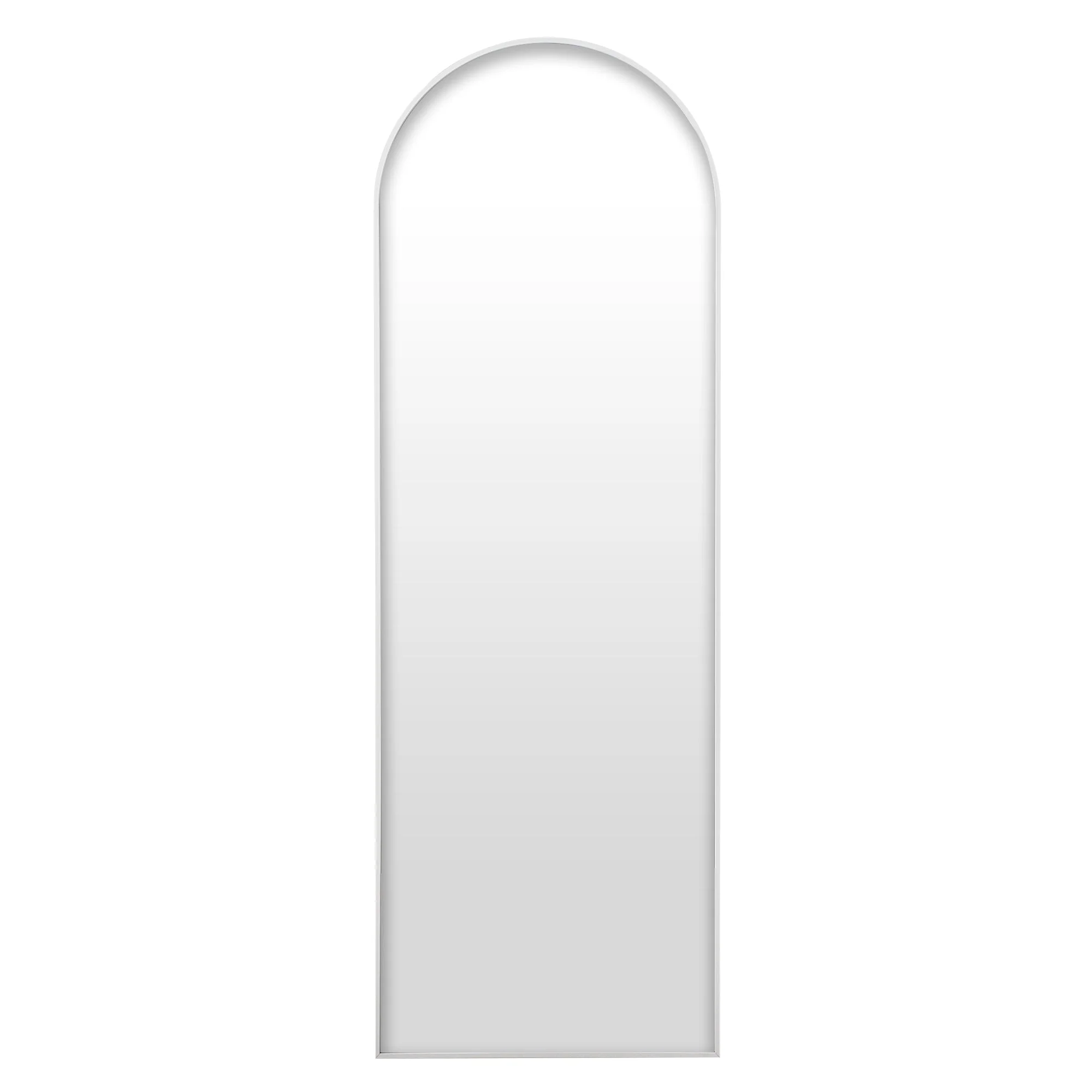 Cindy 165cm Arched Standing Full Length Mirror White - Image 7