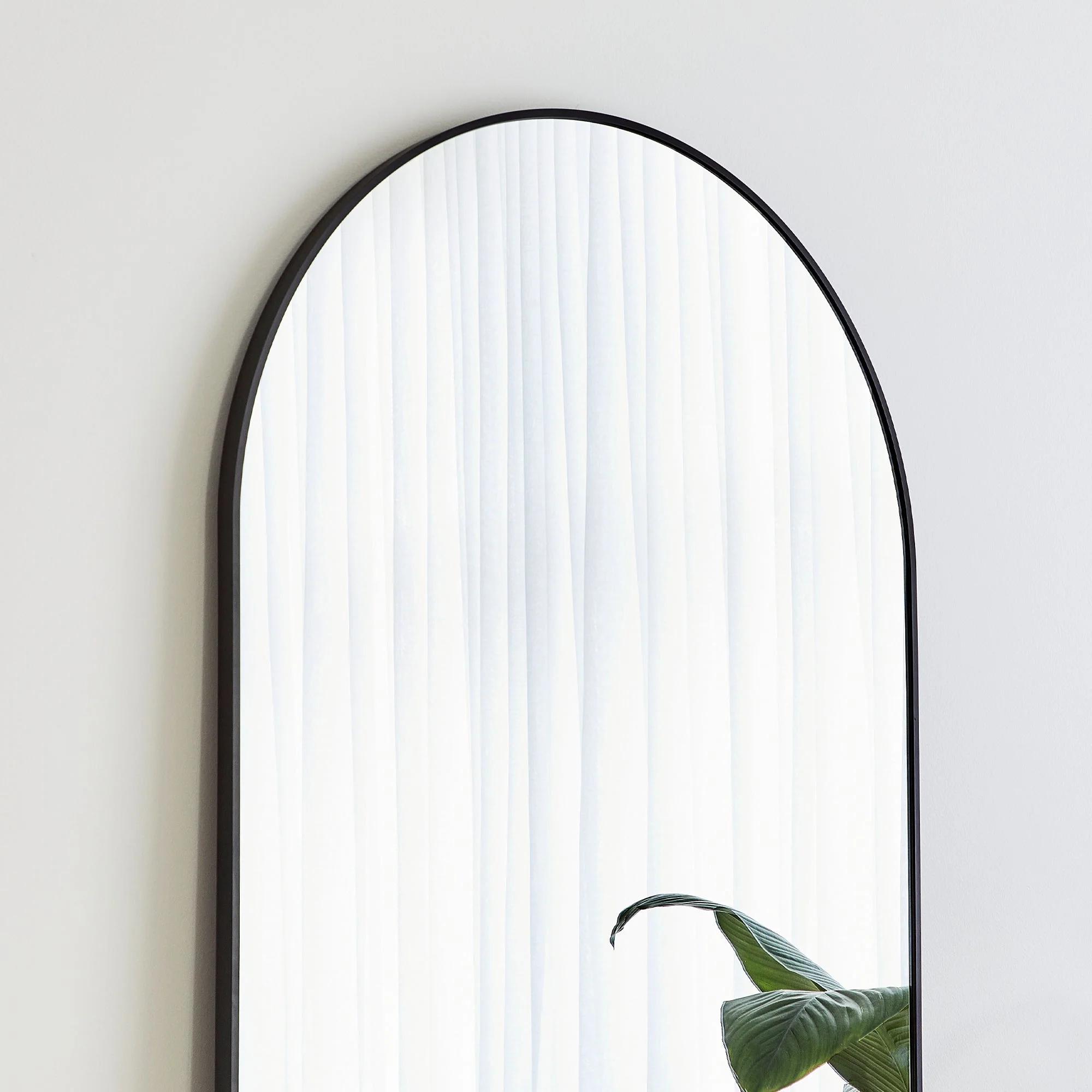 Cindy XL 180cm Arch Mirror Black - Image 7