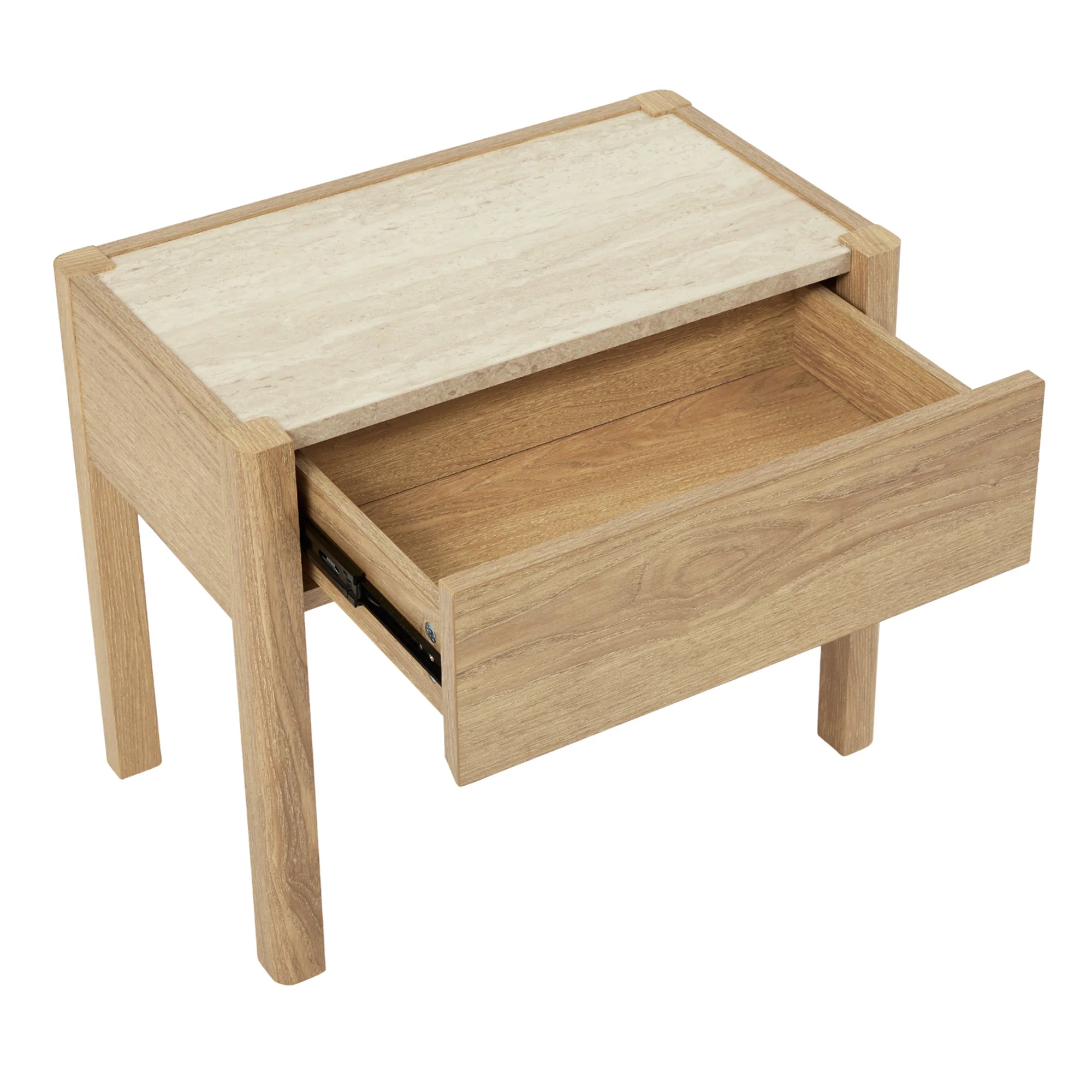 Clarke Bedside Table Oak (Set of 2) - Image 13