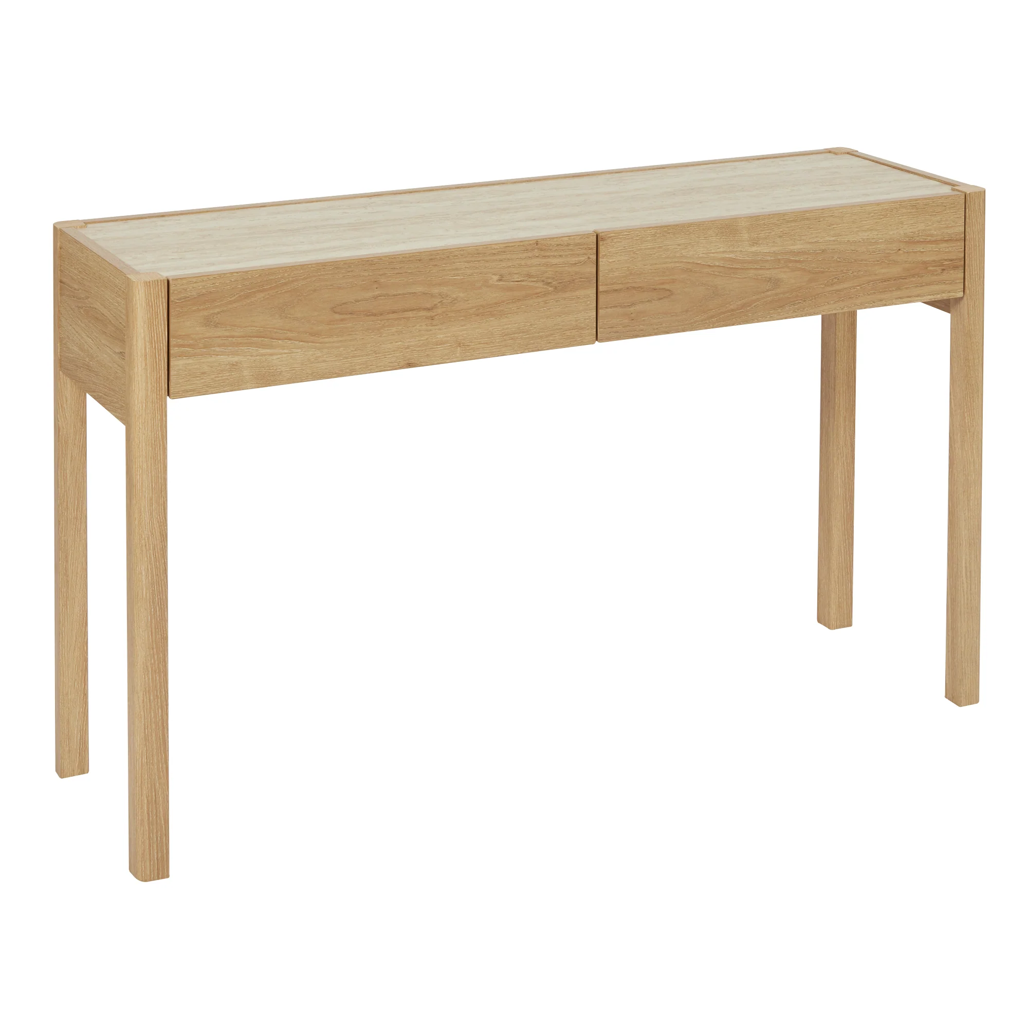 Clarke Console Table Oak (120cm) - Image 2