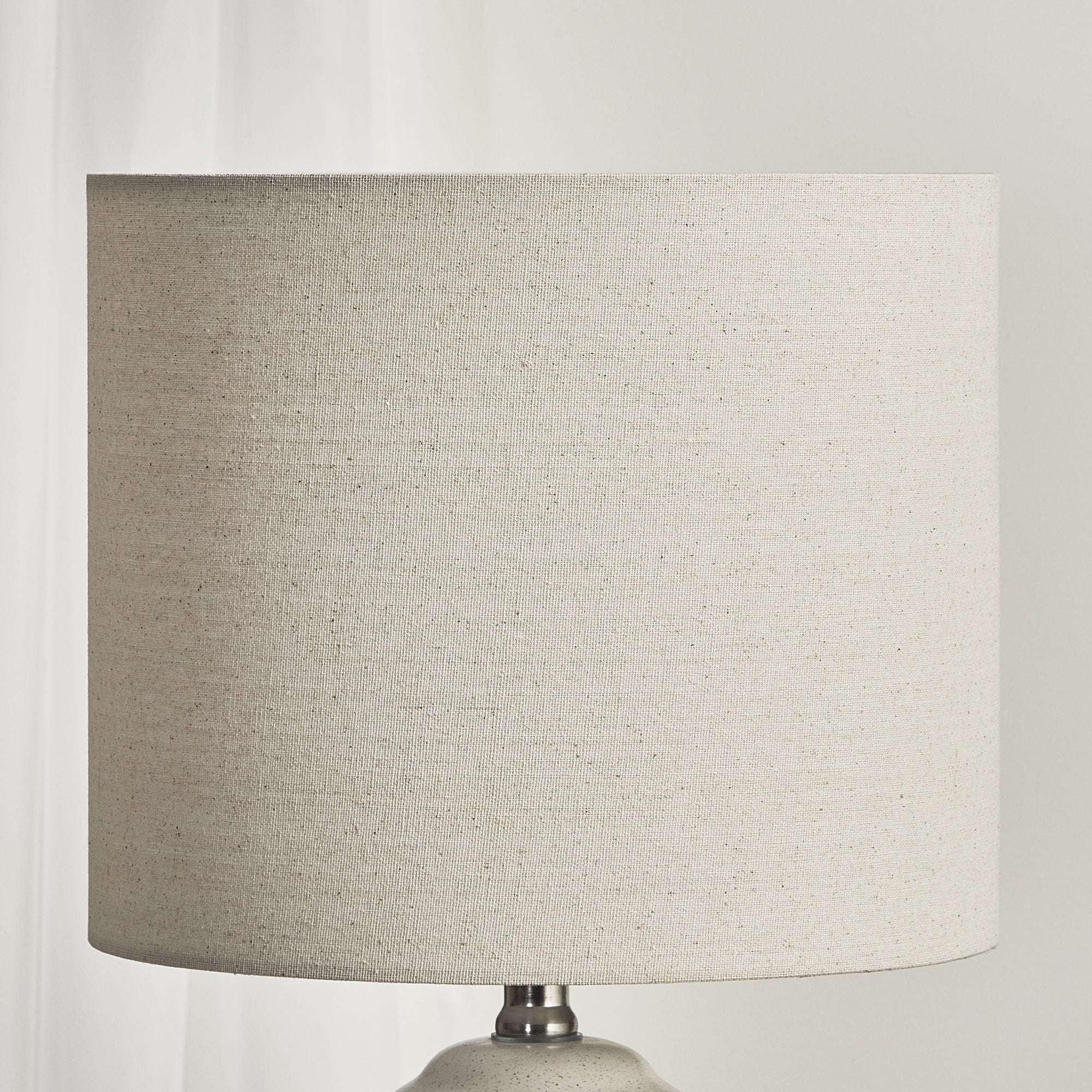 Clayton Modern Ceramic Table Lamp Cream - Image 4