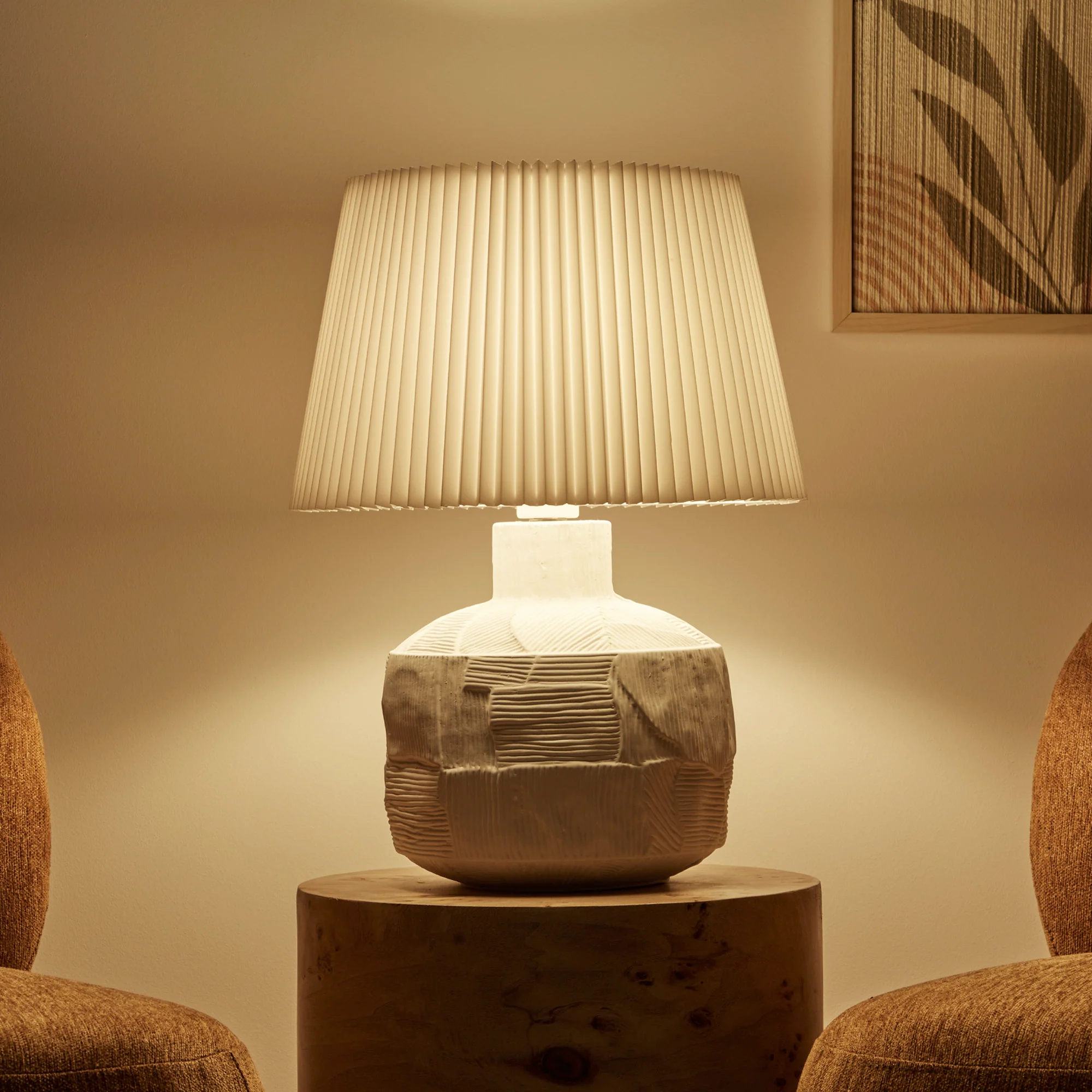 Cleo Table Lamp White - Image 4