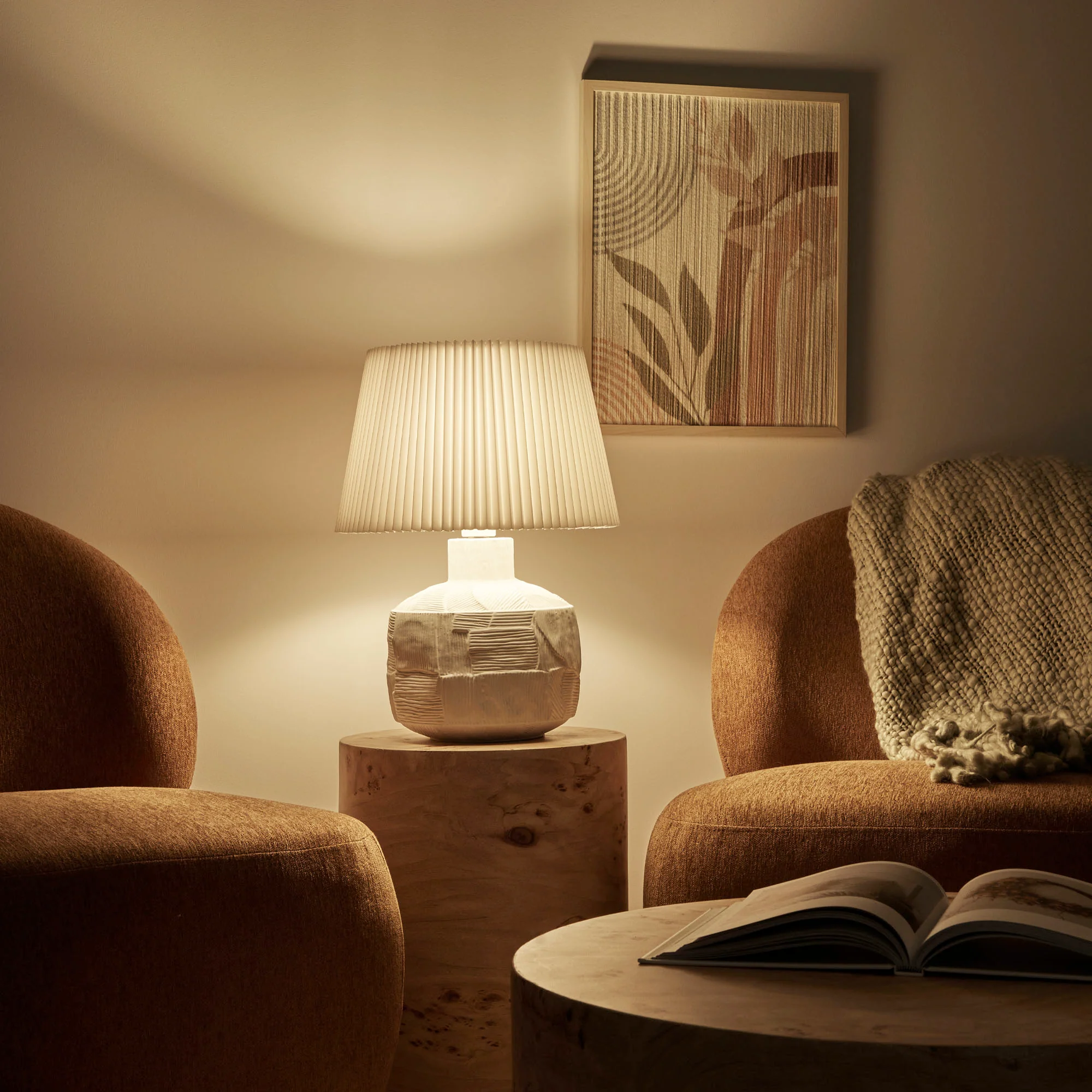 Cleo Table Lamp White - Image 6